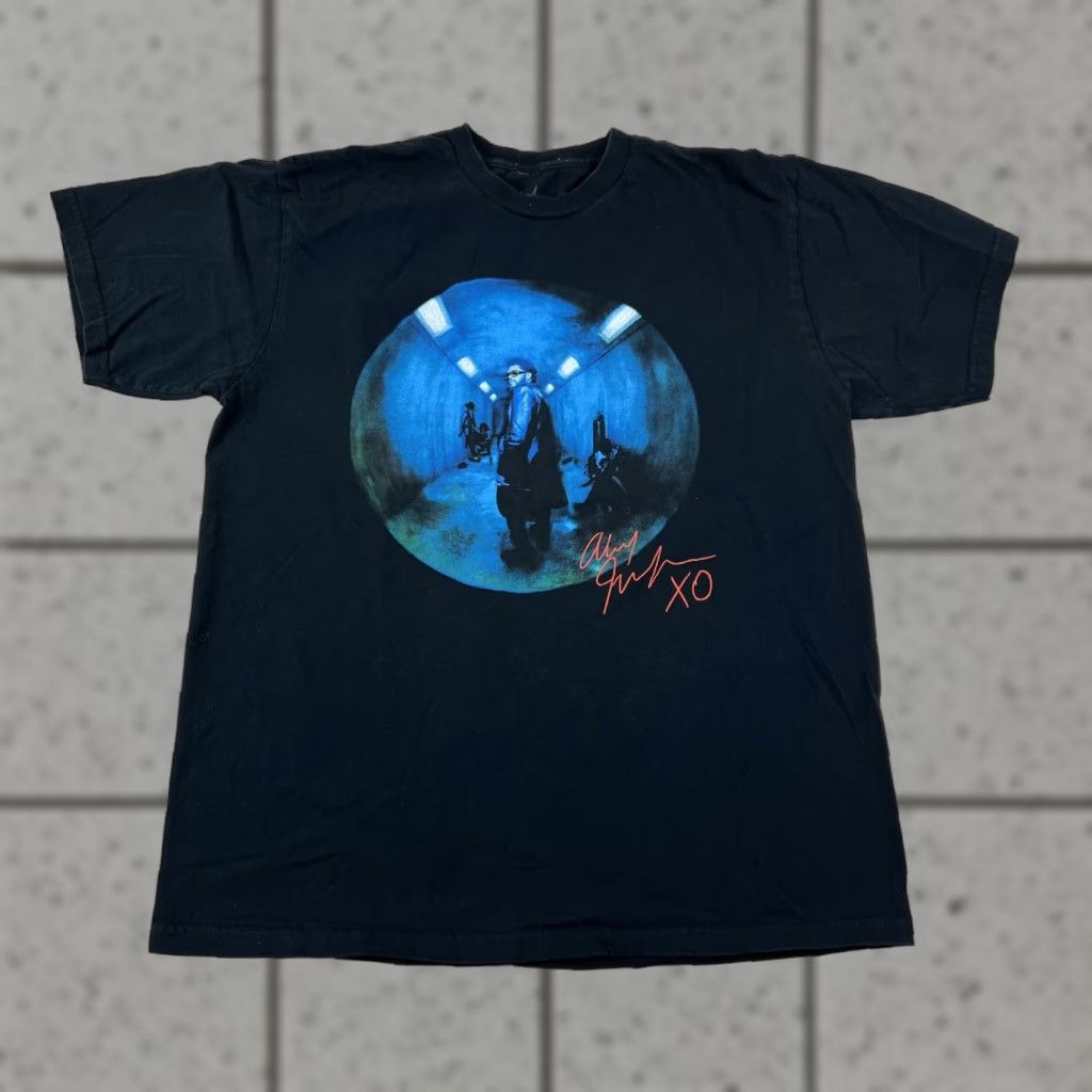 Vintage VINTAGE The Weeknd Tunnel Portrait Pop T-Shirt Unisex Adults L Black Short Sleeve Crew Neck 100% Cotton Relaxed Regular Shirt Size L / US 10 / IT 46 - 1 Thumbnail