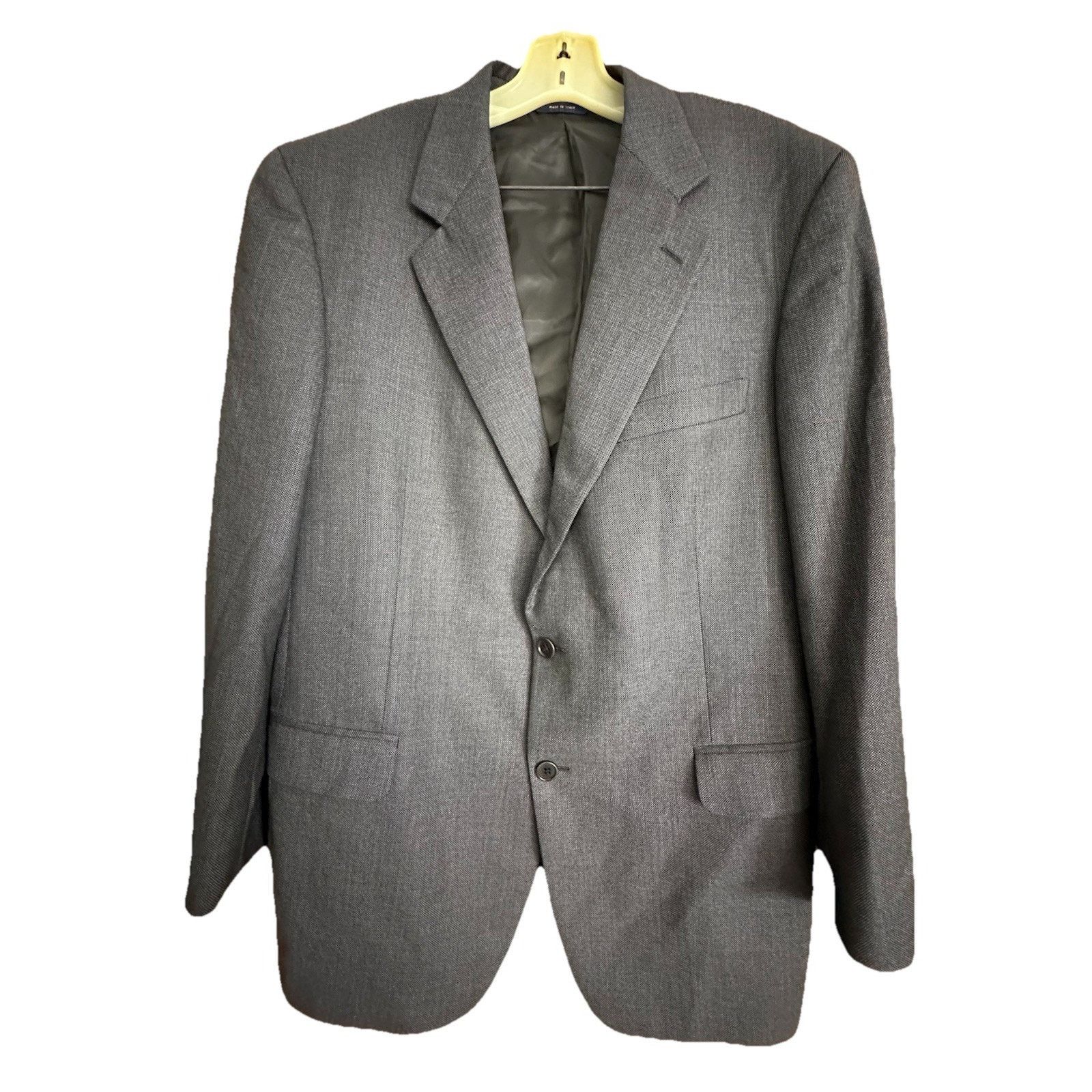 Brooks Brothers Brooks Brothers 1818 Madison Blazer Mens 44R Gray VBC Wool Size 44R - 1 Thumbnail