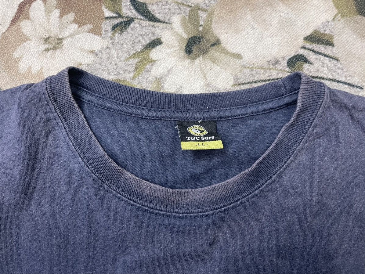 Japanese Brand Vintage T&C Surf Hawaii Tshirt Faded Big Logo Streetwear Size US L / EU 52-54 / 3 - 7 Thumbnail