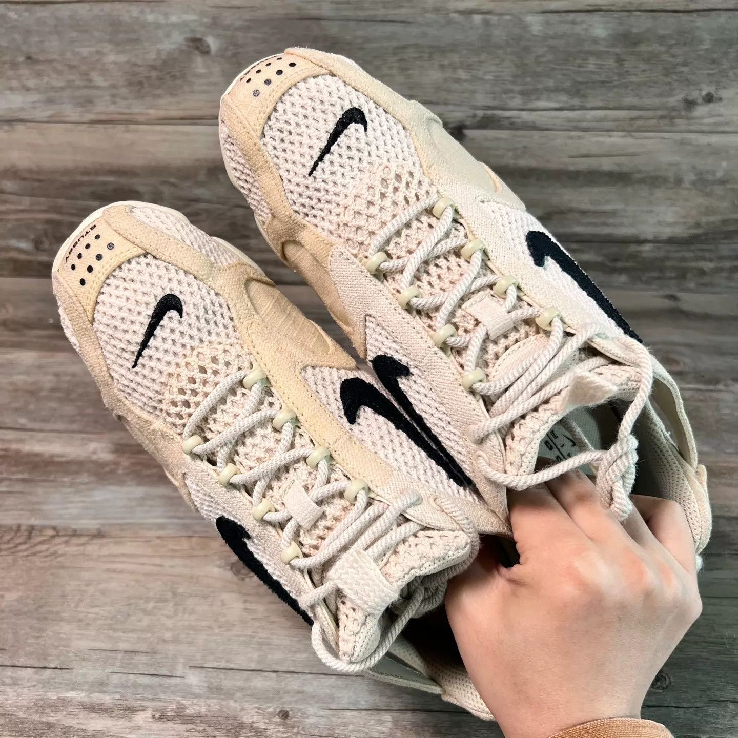 Nike Nike x Stussy Ivory Linen Desert Yellow 98 New 43 Size US 9.5 / EU 42-43 - 5 Thumbnail