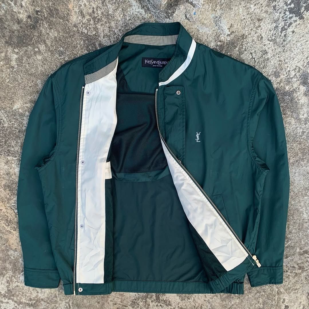 Yves Saint Laurent 🥳need gone🥳YSL BIG LOGO casual jacket Size US L / EU 52-54 / 3 - 2 Thumbnail