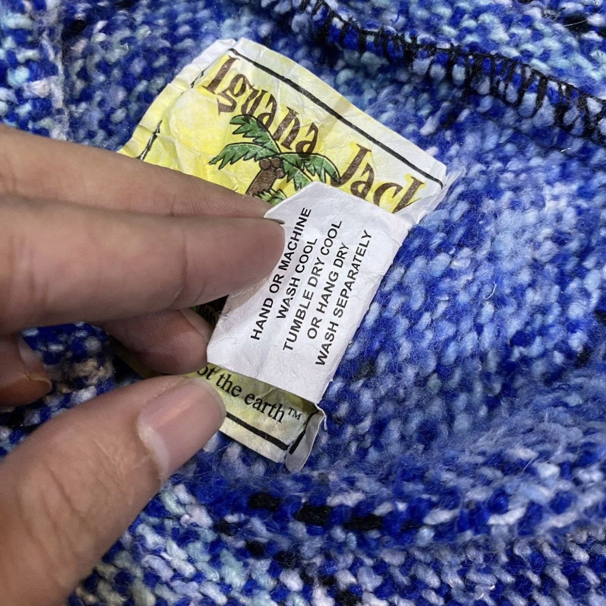 Mexican Threads × Mexicana × Vintage VINTAGE RARE‼️Mexican Threads By Iguana Jack Baja Hoodies Size US L / EU 52-54 / 3 - 10 Thumbnail