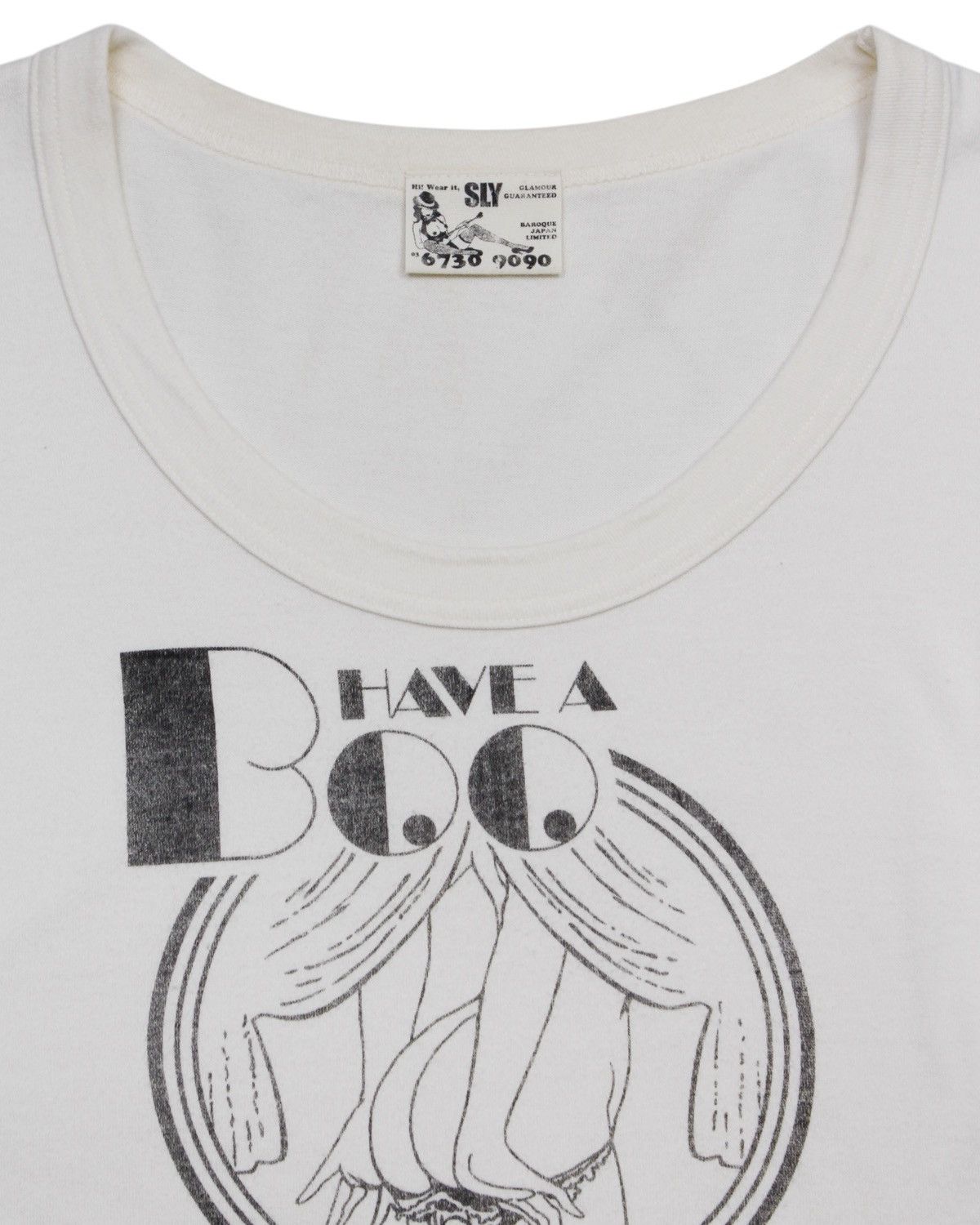Hysteric Glamour 2000S SLY JAPAN RETRO “HAVE A BOO” GRAPHIC TEE Size M / US 6-8 / IT 42-44 - 2 Thumbnail