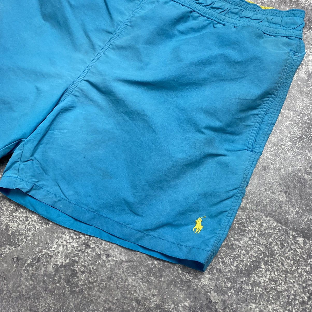 Vintage Men’s Polo Ralph Lauren Small logo basic swimwear shorts Size US 36 / EU 52 - 2 Thumbnail