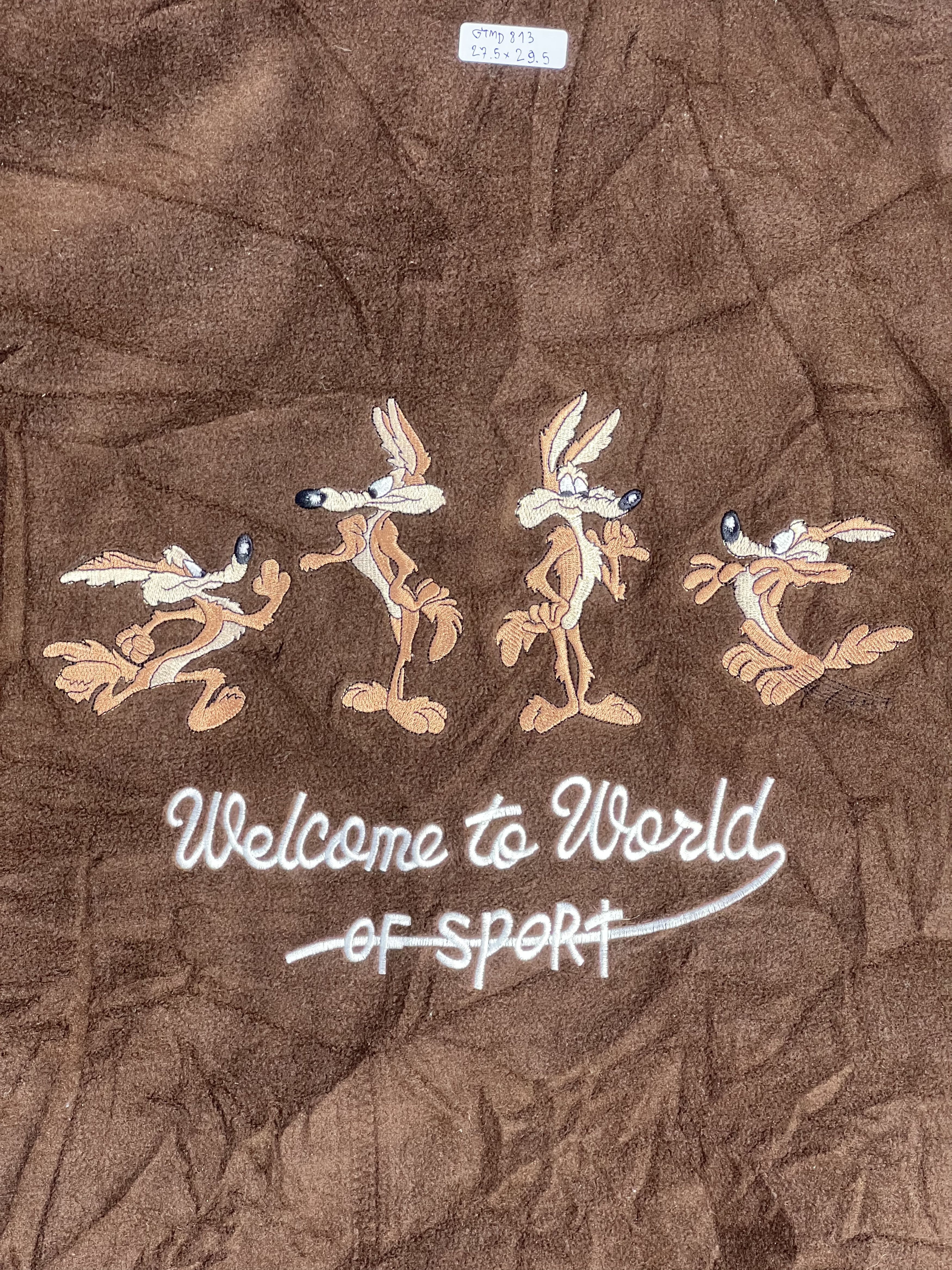 Cartoon Network Vtg 90s Wile E. Coyote Reversible Suede Jacket (XL) GTMD813 Size US XL / EU 56 / 4 - 11 Thumbnail