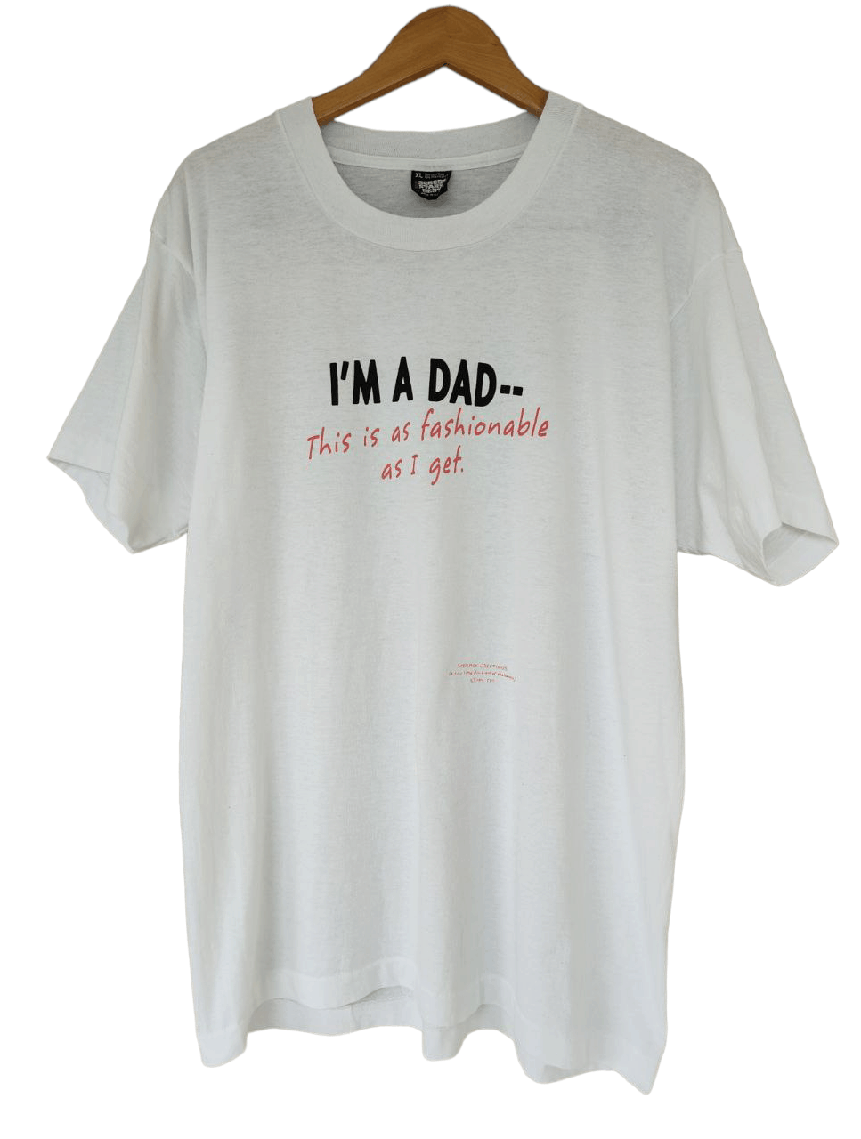 Vintage 80s Vintage Humor T Size US L / EU 52-54 / 3 - 1 Thumbnail