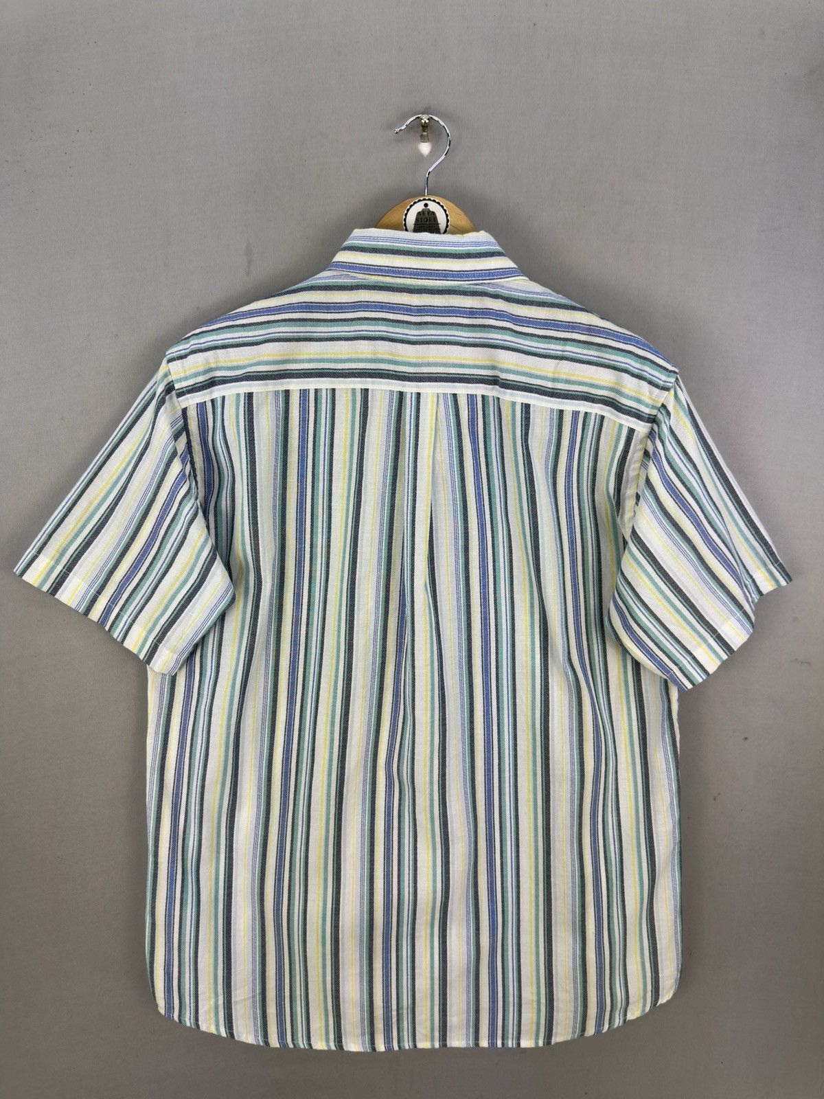 Beverly Hills Polo Club Beverly Hills Polo Club BHPC Stripe Multicolor Flannel Shirt Size US L / EU 52-54 / 3 - 4 Thumbnail