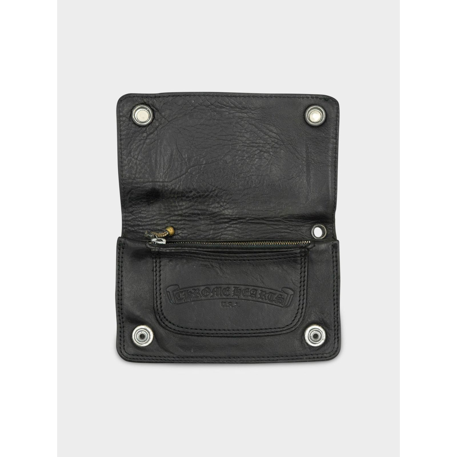 Chrome Hearts Fleur Snap Wallet Size ONE SIZE - 3 Thumbnail