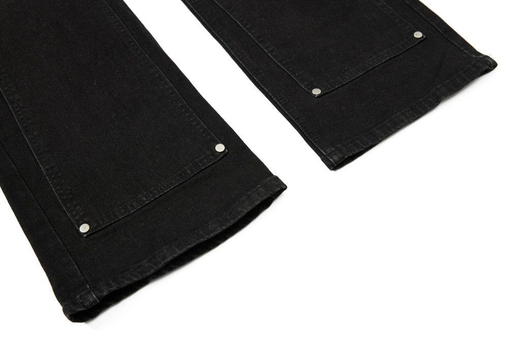 Vintage American retro washed distressed jeans for men Size US 32 / EU 48 - 6 Thumbnail