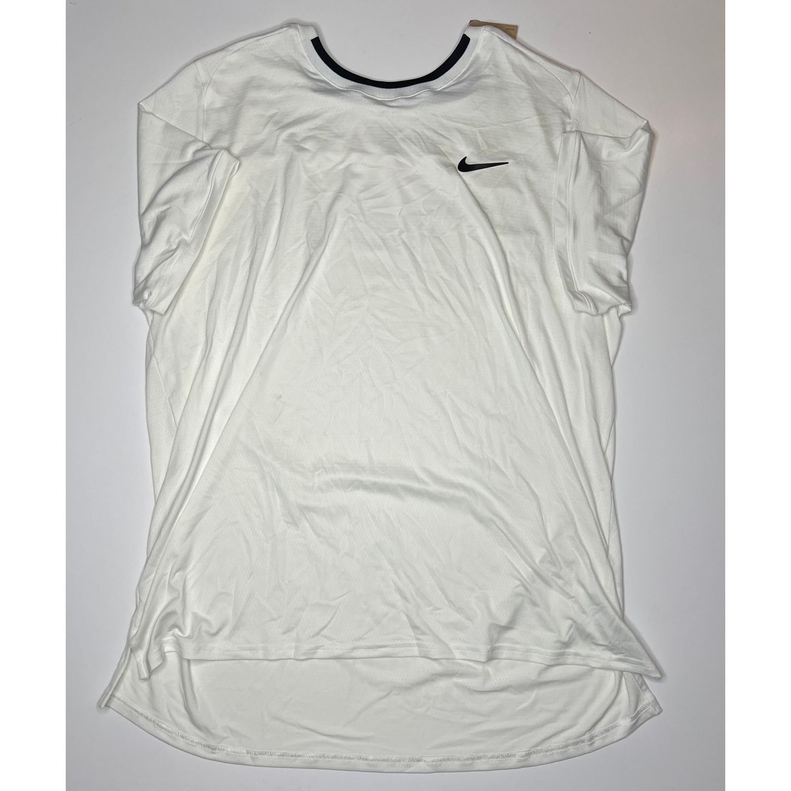Nike Nike Court advantage Dri-FIT Tennis Shirt White Size US XL / EU 56 / 4 - 1 Thumbnail