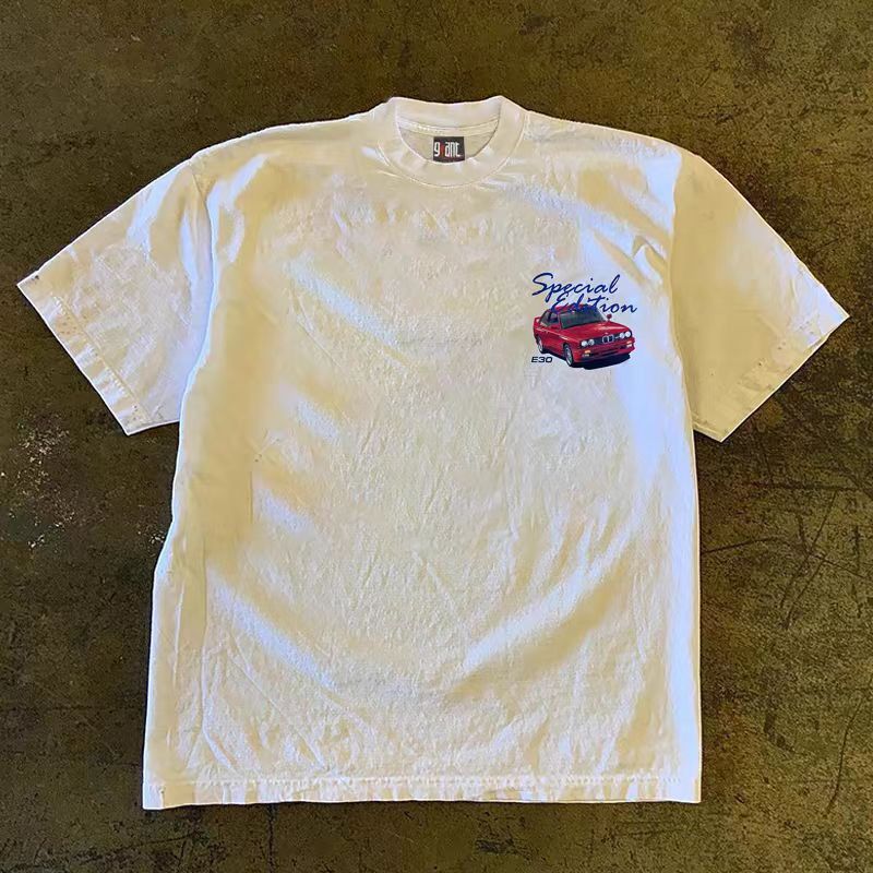 Japanese Brand × Vintage Street Retro Car Print Short Sleeve T-Shirt Size US S / EU 44-46 / 1 - 2 Thumbnail