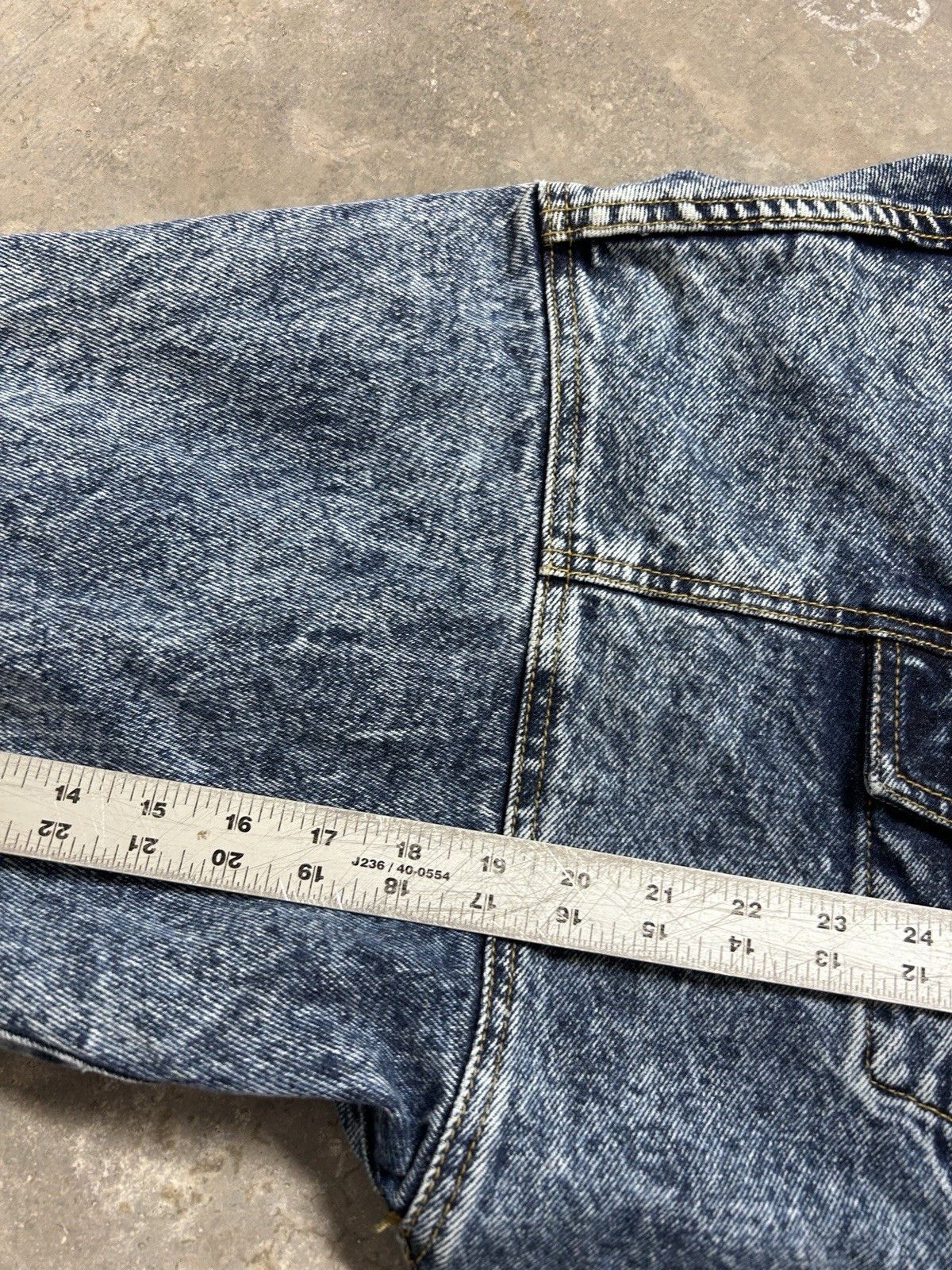 Guess Vintage GUESS Georges Marciano Denim Jacket Acid Wash Size S / US 4 / IT 40 - 11 Thumbnail
