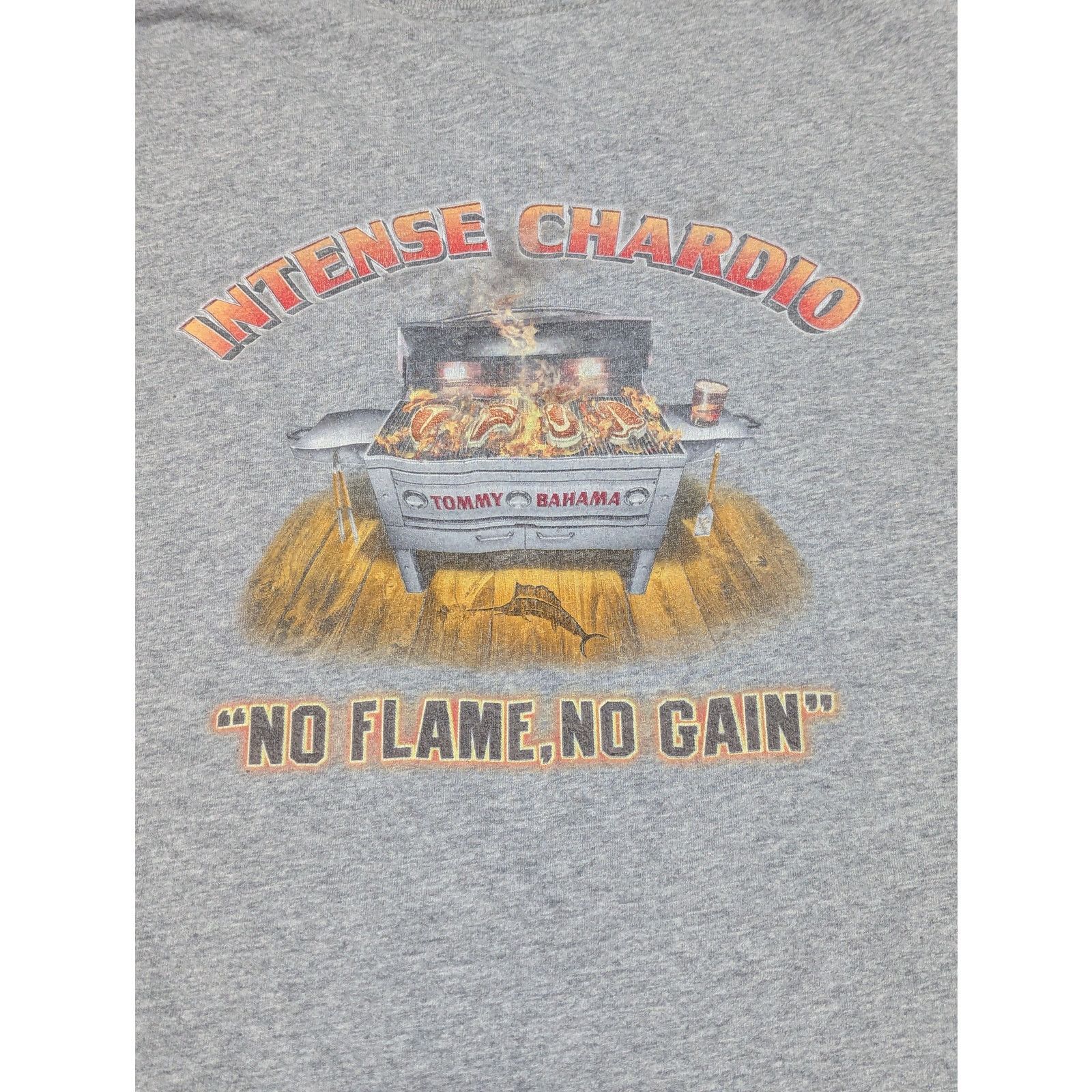 Tommy Bahama Tommy Bahama Intense Chardio No Flame No Gain Tee Shirt Dad Size US XXL / EU 58 / 5 - 6 Thumbnail