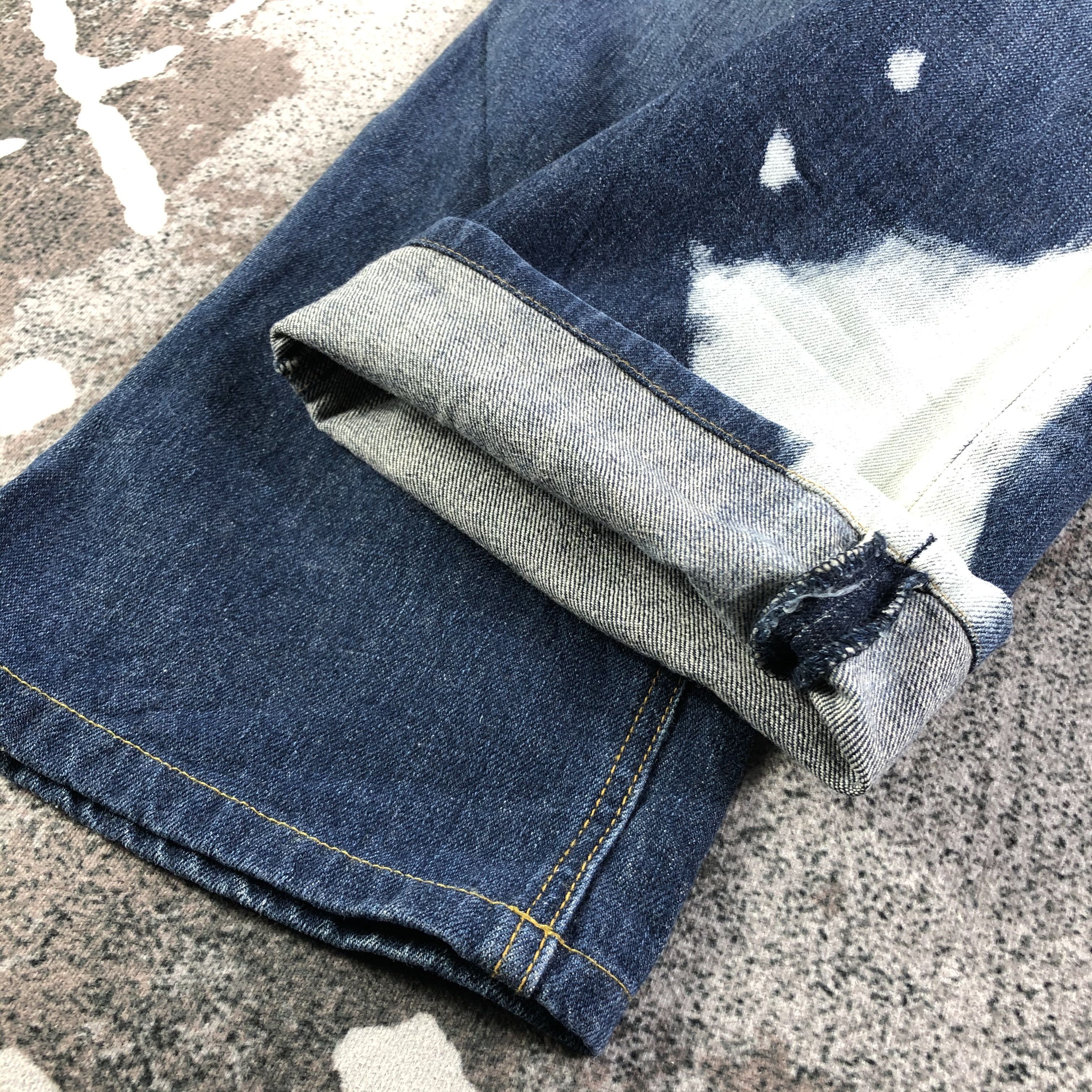 Japanese Brand Japanese Brand Acid Wash Flare Jeans KJ2109 Size US 30 / EU 46 - 5 Thumbnail
