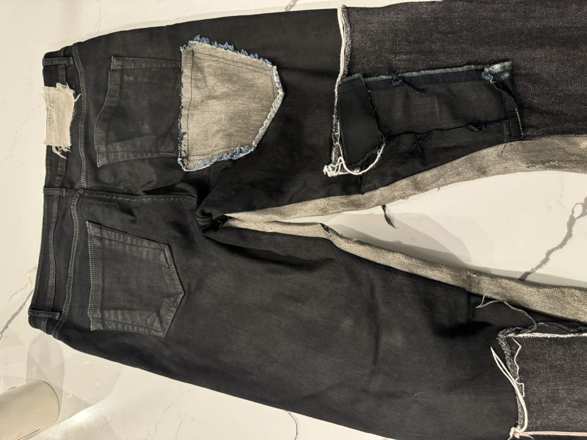 Rick Owens RARE RICK OWENS X SWAMPGOD DENIM Size US 34 / EU 50 - 11 Thumbnail