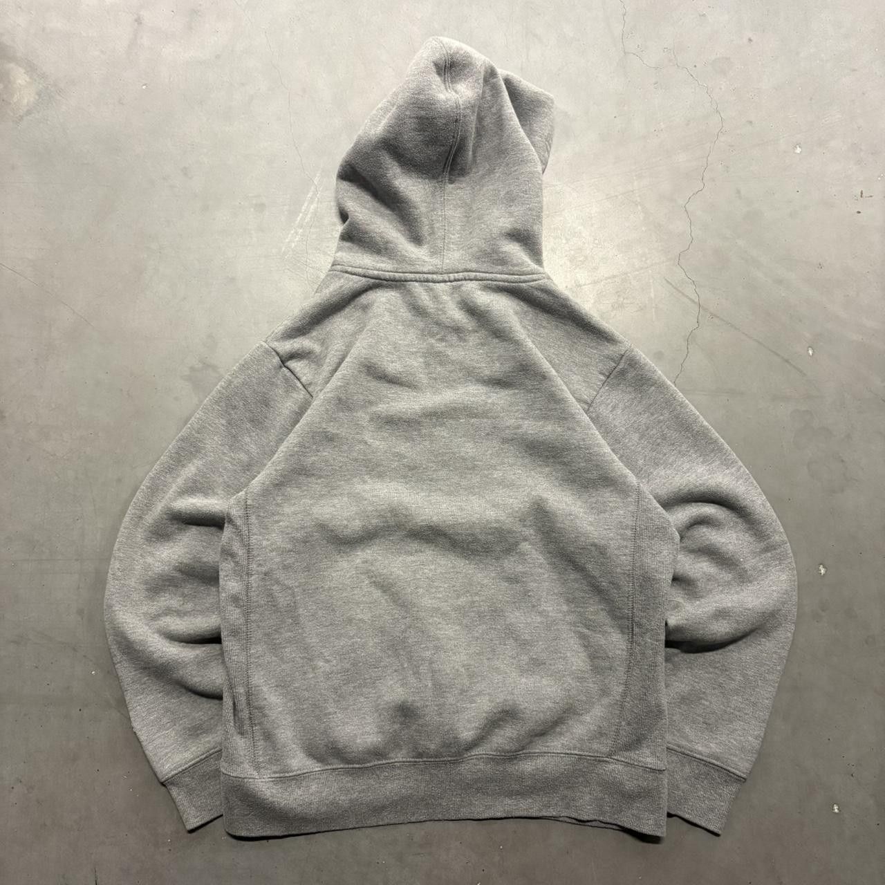 Champion Crazy Vintage Y2K/2000s Blank Champion Minimalist Grey Hoodie! Size US S / EU 44-46 / 1 - 3 Thumbnail