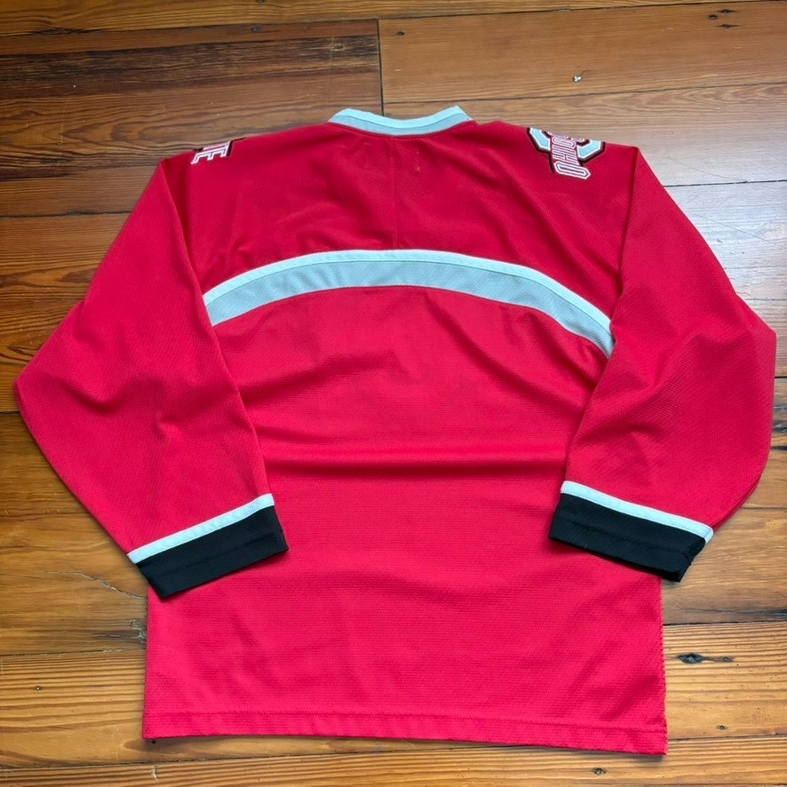 Nike × Vintage Vintage Nike Bauer Ohio State Buckeyes Hockey Jersey Size L Size US L / EU 52-54 / 3 - 8 Thumbnail