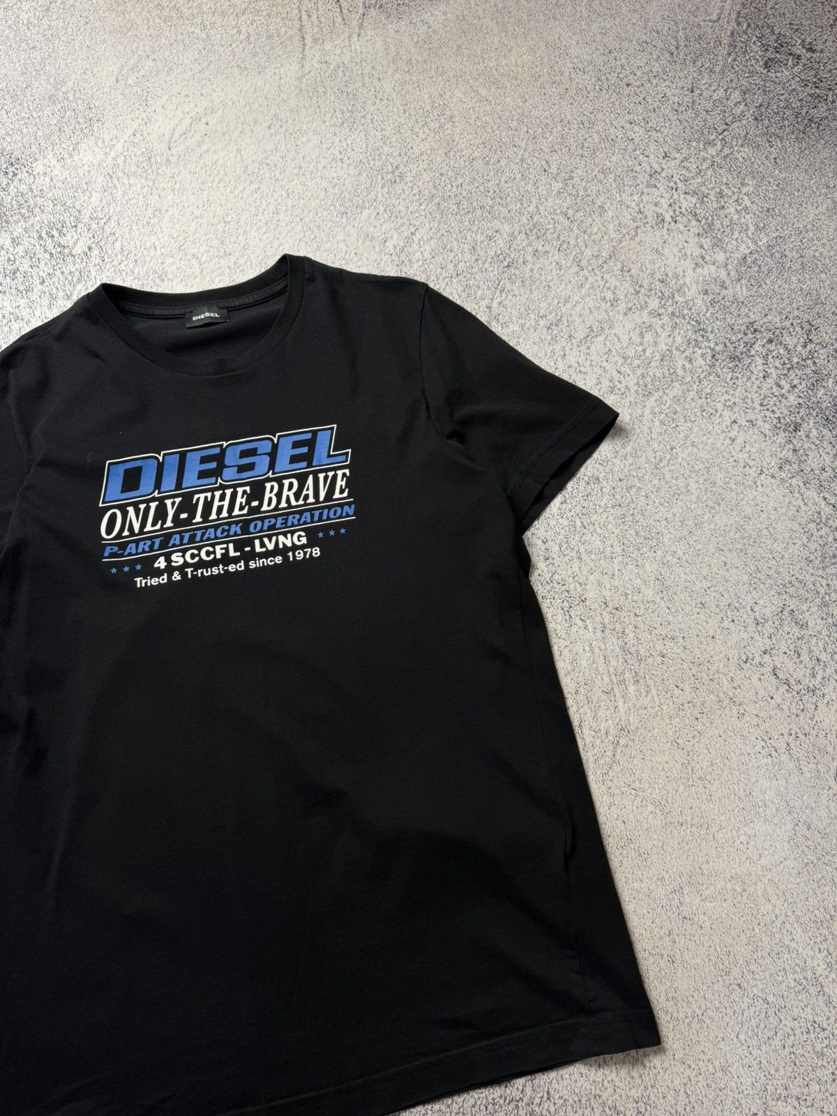 Diesel Mens Diesel T-shirt Only-the-Brave Size US M / EU 48-50 / 2 - 7 Thumbnail