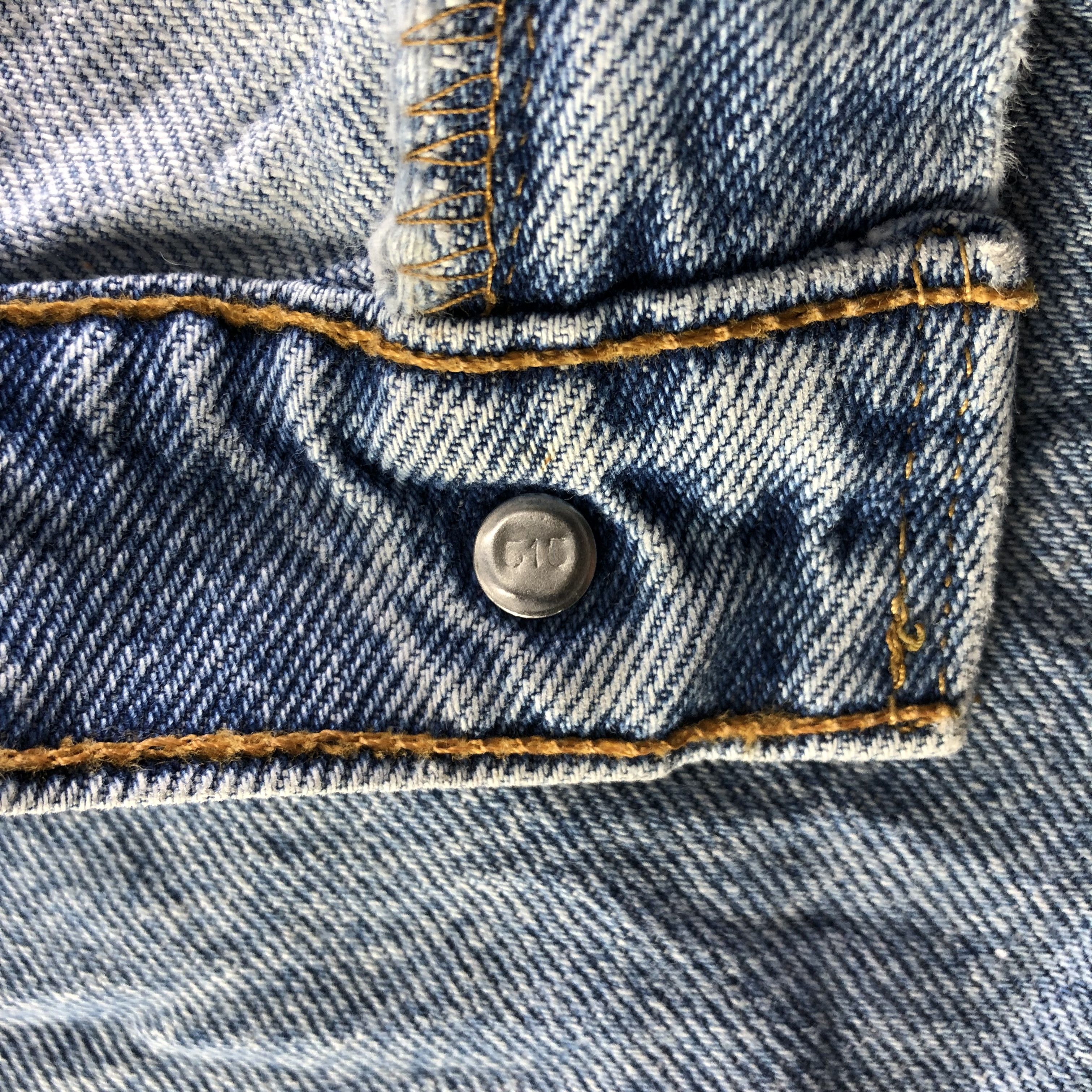Levi's × Vintage 90s Vintage Blue Wash Levis 560 Jeans-J4221 Size 29" - 6 Thumbnail