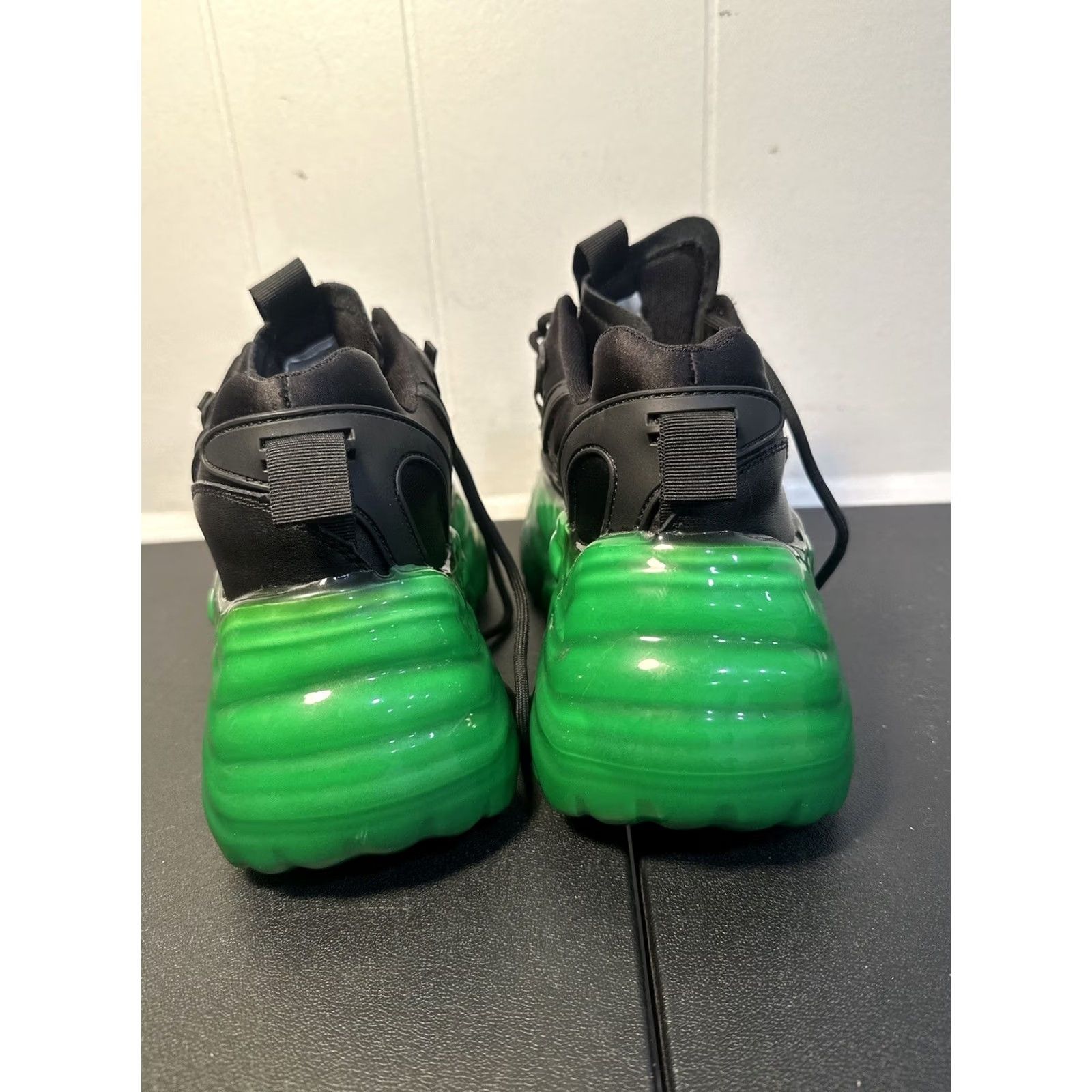 Steve Madden Steve Madden Revel Women's Athletic Sneaker Black Green Size 7M M Colorful EDM Raver EDC Shoes Size US 10 / IT 40 - 3 Thumbnail