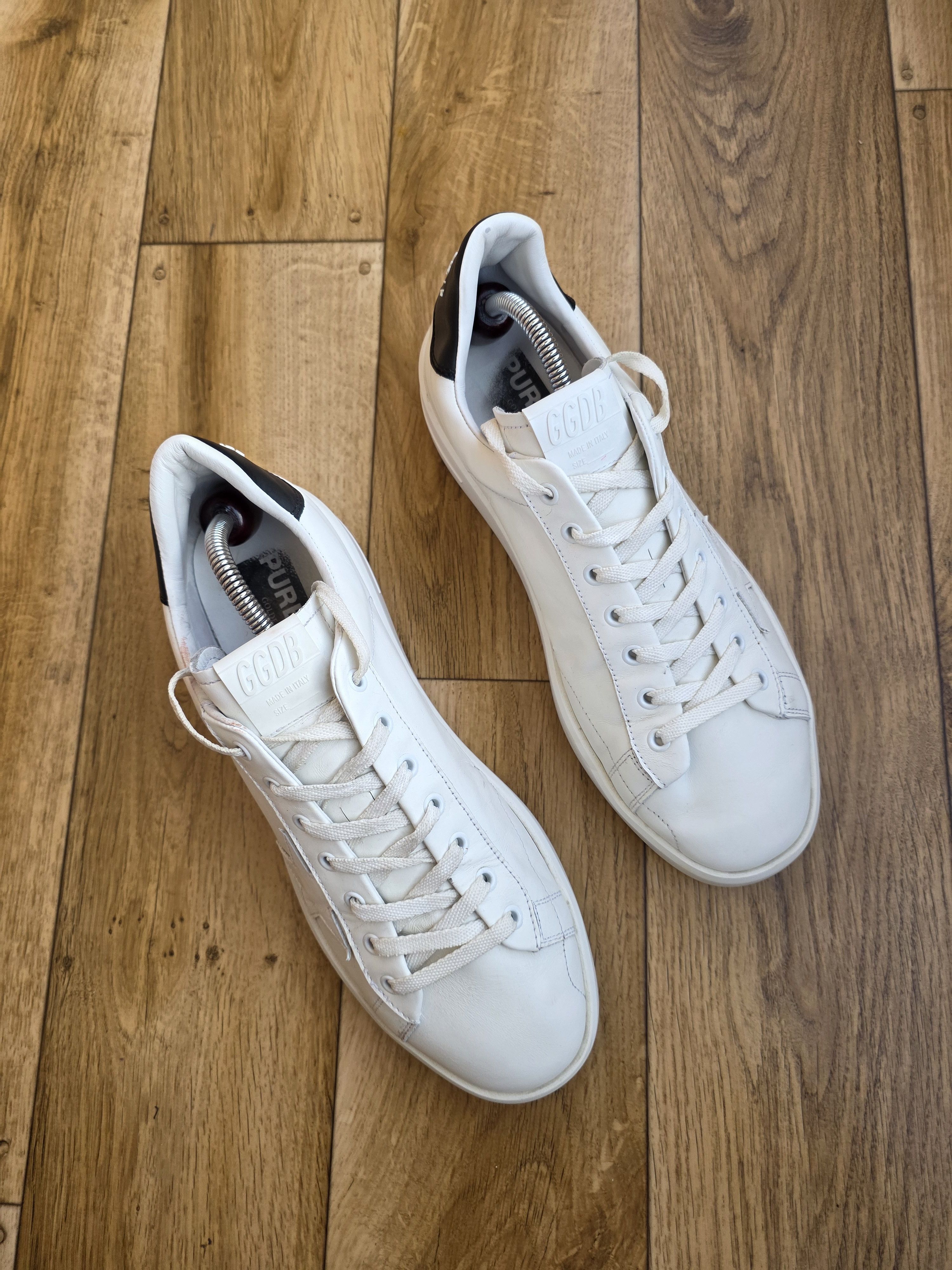 Golden Goose Golden Goose Pure Star Leather Sneakers Size US 12 / EU 45 - 1 Thumbnail