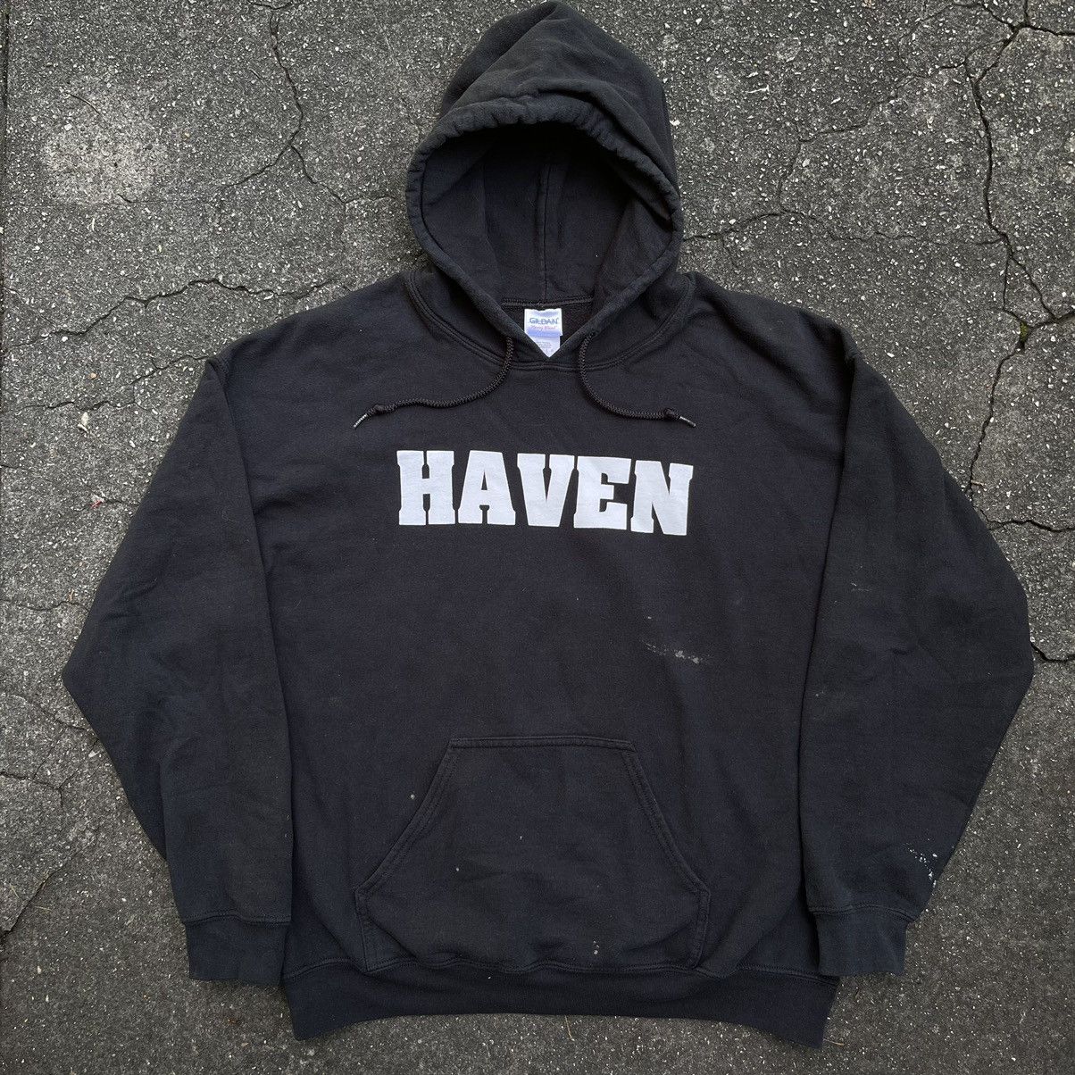 Vintage HAVEN Gildan Heavyweight Essential Hoodie