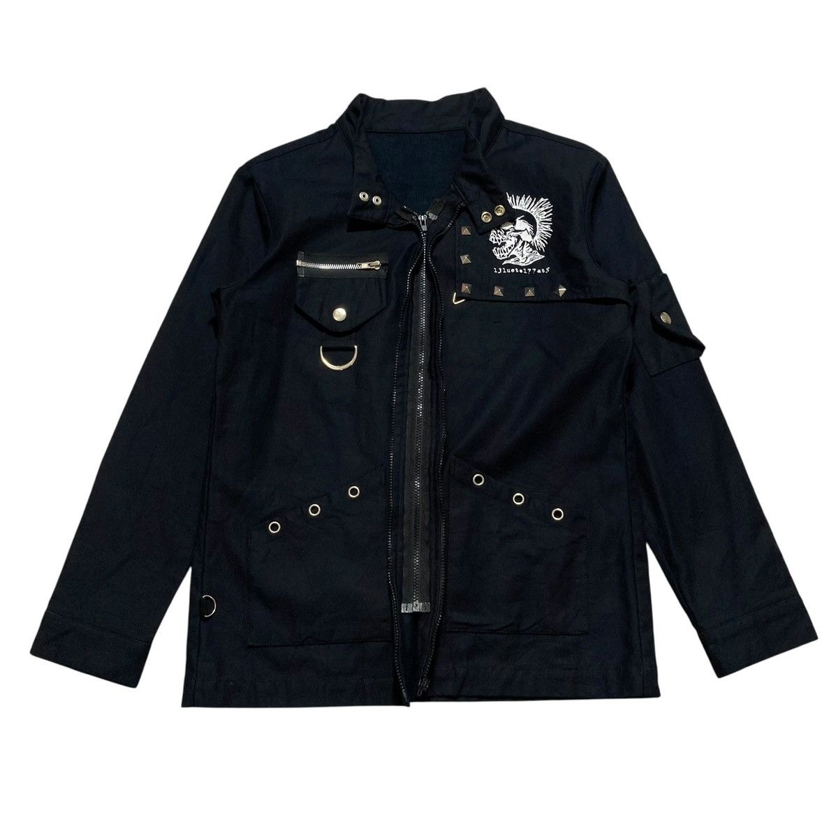 Hysteric Glamour BTM - Biker Punk Design Studded Jacket Vkei Style Japanese Size US L / EU 52-54 / 3 - 2 Thumbnail