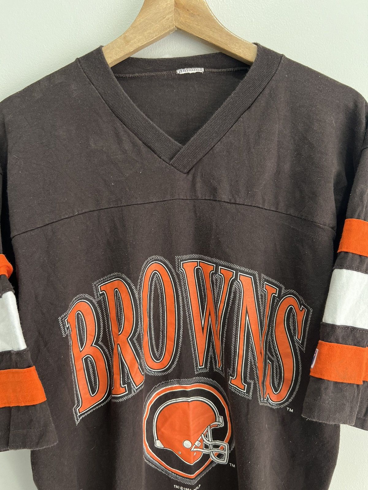 Vintage Vintage Cleveland Browns Shirt Tee football nfl champion Size US L / EU 52-54 / 3 - 5 Thumbnail