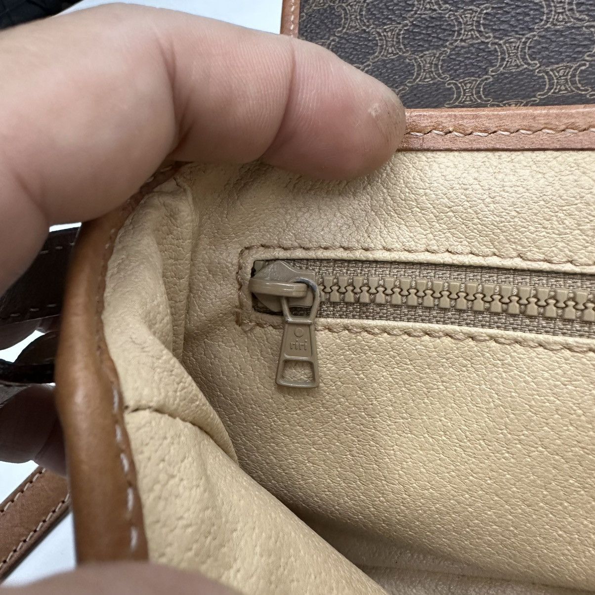 Celine AUTHENTIC CELINE MACADAM CROSSBODY SHOULDER BAG Size ONE SIZE - 12 Thumbnail