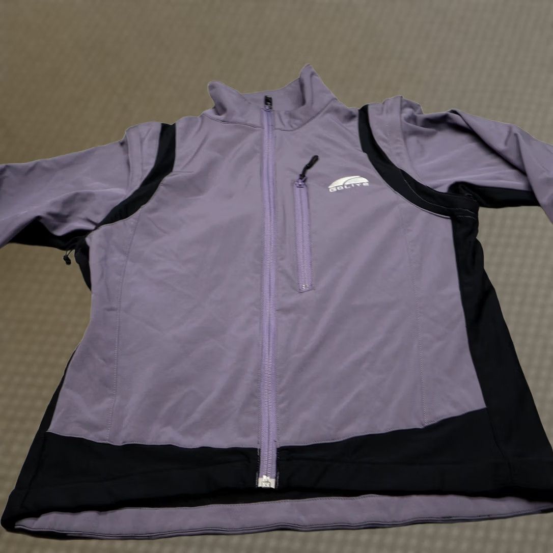Vintage VINTAGE GoLite Kinetic Jacket Womens Medium Purple Softshell Full Zip Hiking Outdoor Size M / US 6-8 / IT 42-44 - 1 Thumbnail