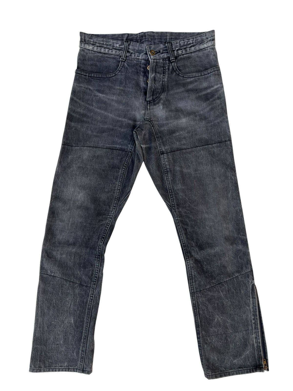 Shellac Analog Lighting Japan Fade Black Denim Selvedge Jeans Size US 31 - 1 Thumbnail