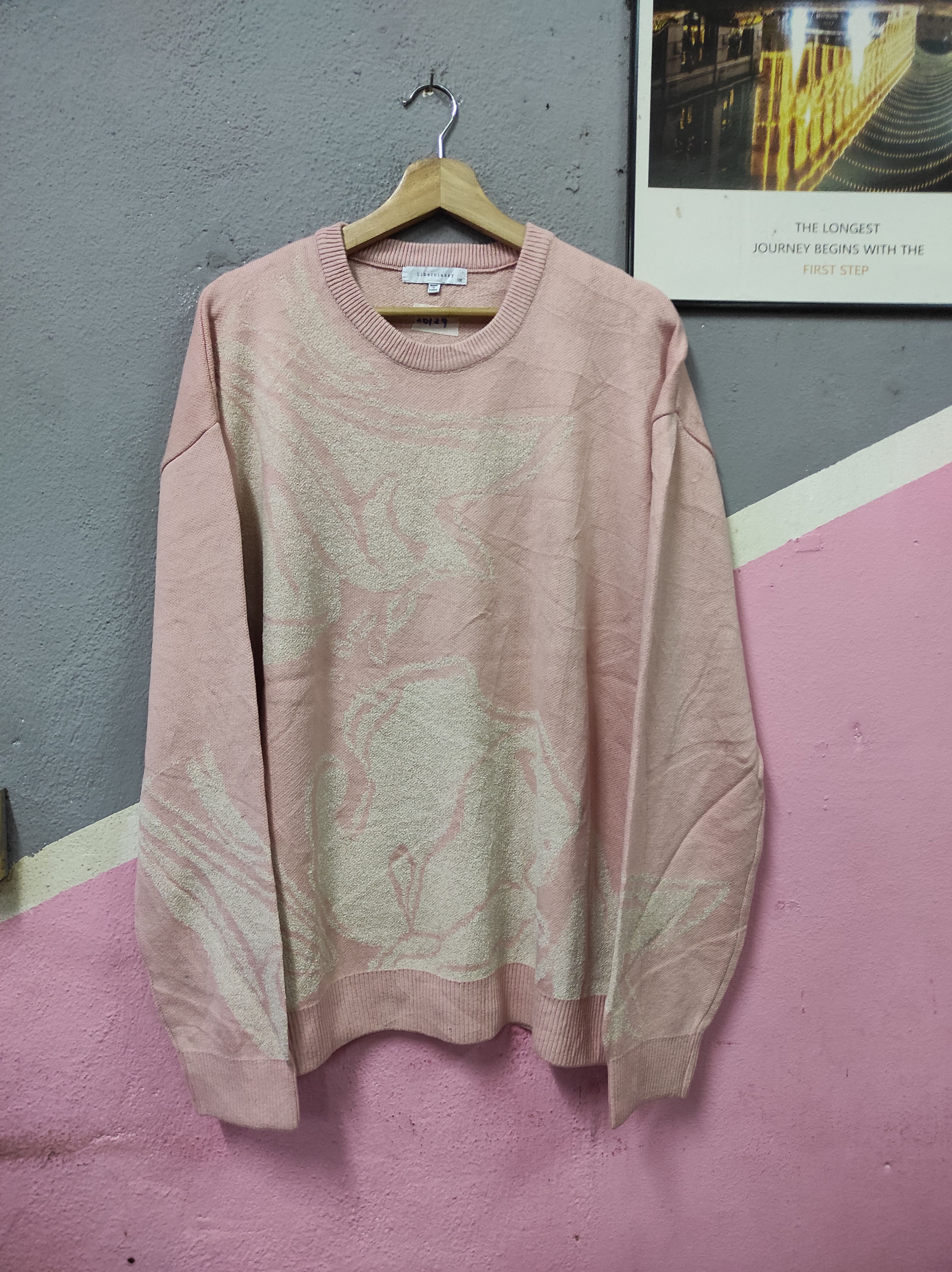 Designer LIBERCLASSY KNIT SWEATER SWEATSHIRT Size US XL / EU 56 / 4 - 2 Thumbnail