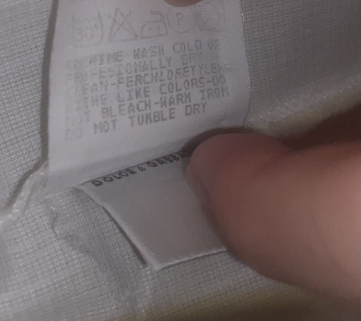 Dolce & Gabbana VTG Dolce & Gabbana White Button Down Logo Pocket Embroider Size US M / EU 48-50 / 2 - 8 Thumbnail