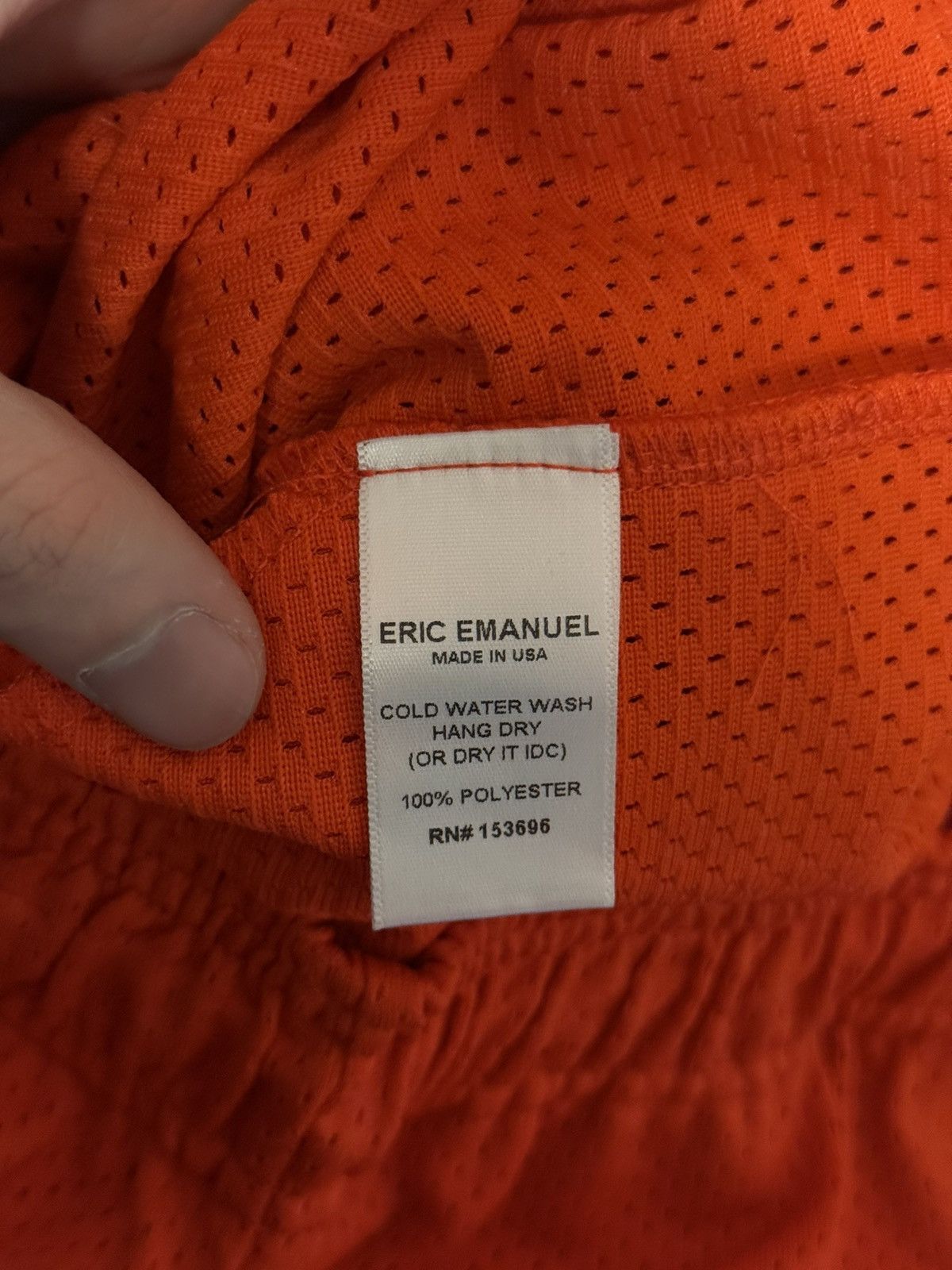Eric Emanuel × Warren Lotas Eric Emanuel x Warren Lotas Shorts Size L Orange (NEW) Size US 30 / EU 46 - 11 Thumbnail