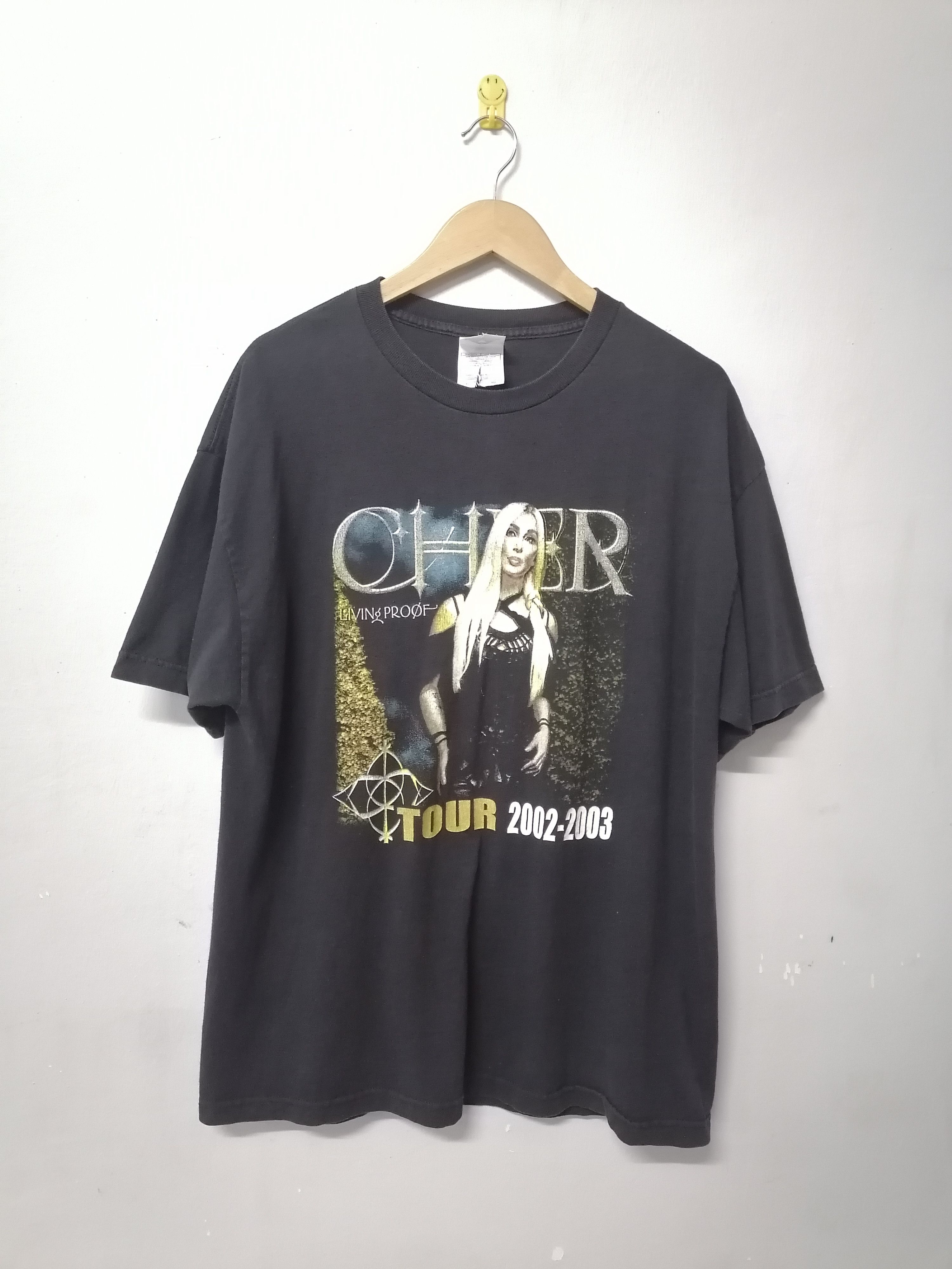 00s Vintage Cher Living Proof Concert Tour Tee