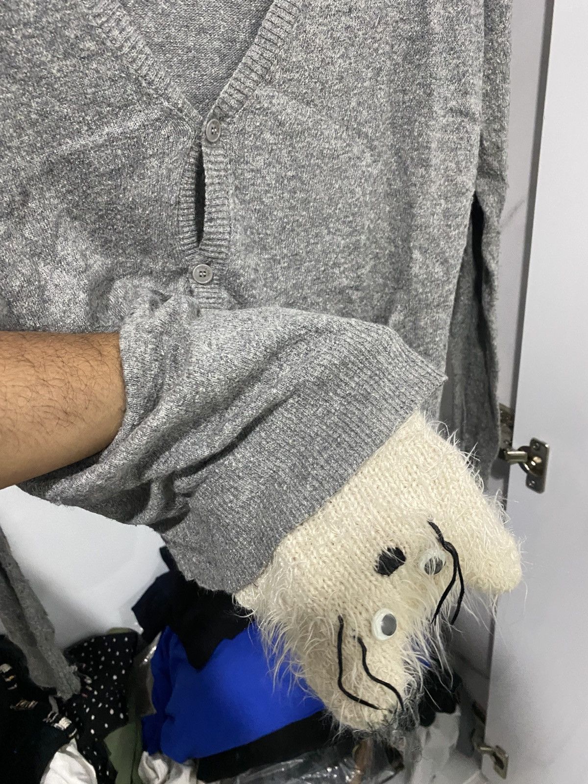 Issey Miyake 💸BINDINGOFFER💸Nenet Isseymiyake Cat Pocket Cardigan Size US M / EU 48-50 / 2 - 3 Thumbnail