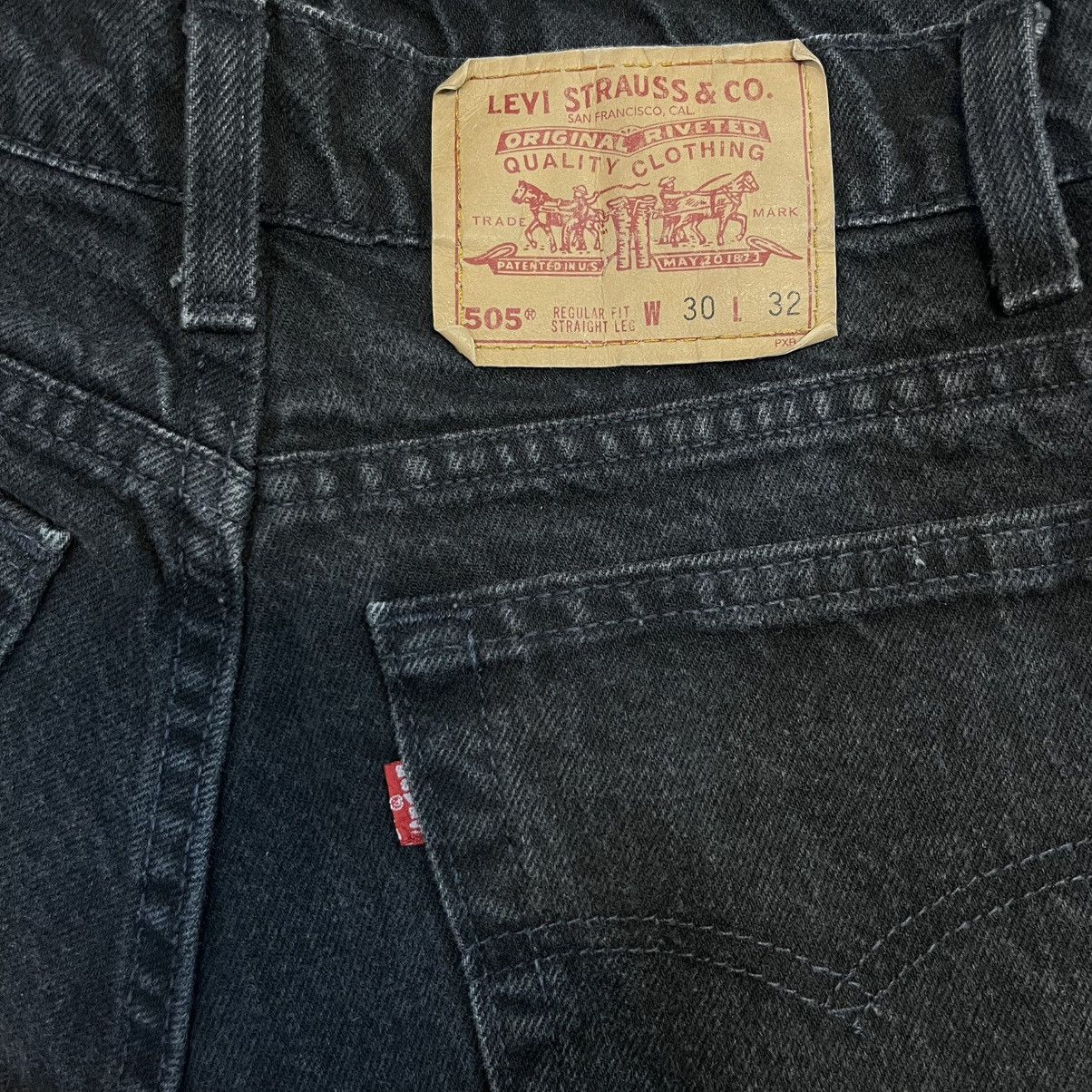 Levi's Vintage Clothing Levi’s 505 U.S.A. Vintage denim Size US 29 - 5 Thumbnail