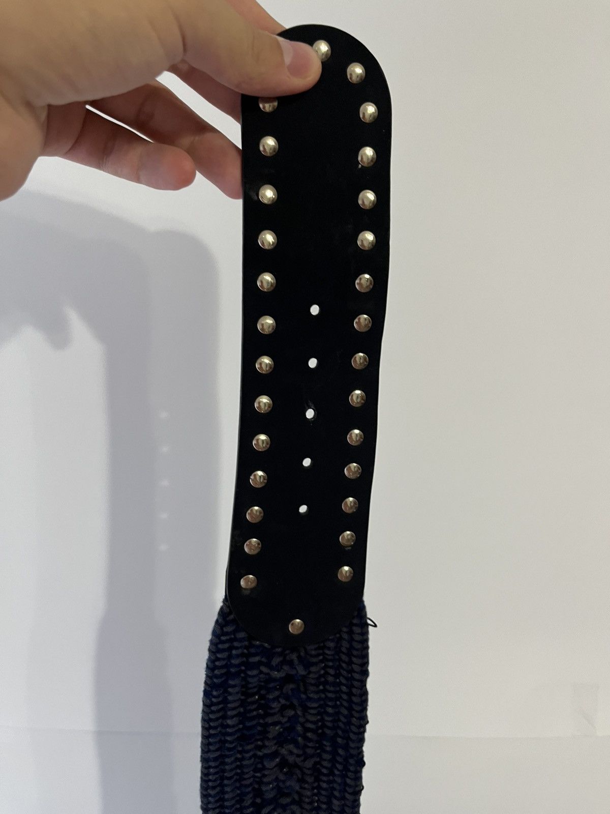 Other Nanni Avant Garde Knitted Crazy Glamour Belt Made in Italy Size ONE SIZE - 3 Thumbnail