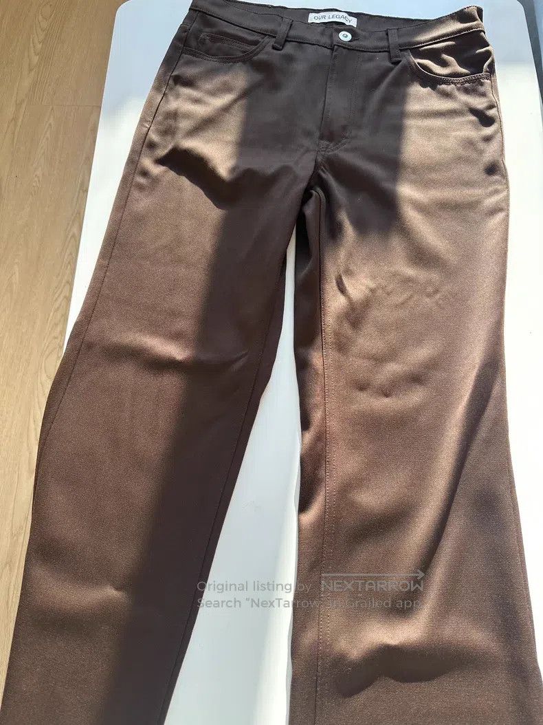 Our Legacy Our Legacy Trousers Brown Size US 32 / EU 48 - 2 Thumbnail