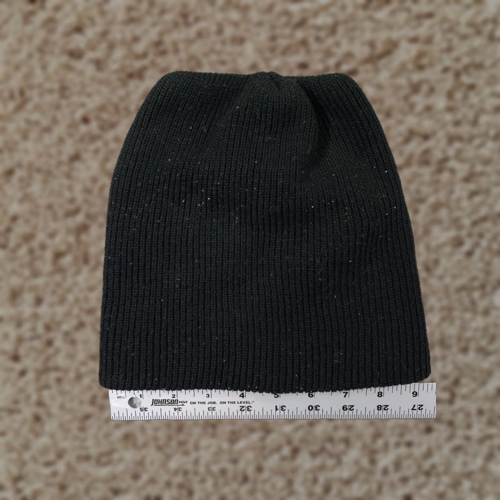 Vintage Target Beanie Toque Black Knit Adult One Size 100% Acrylic Ski Logo Unisex Size ONE SIZE - 1 Thumbnail