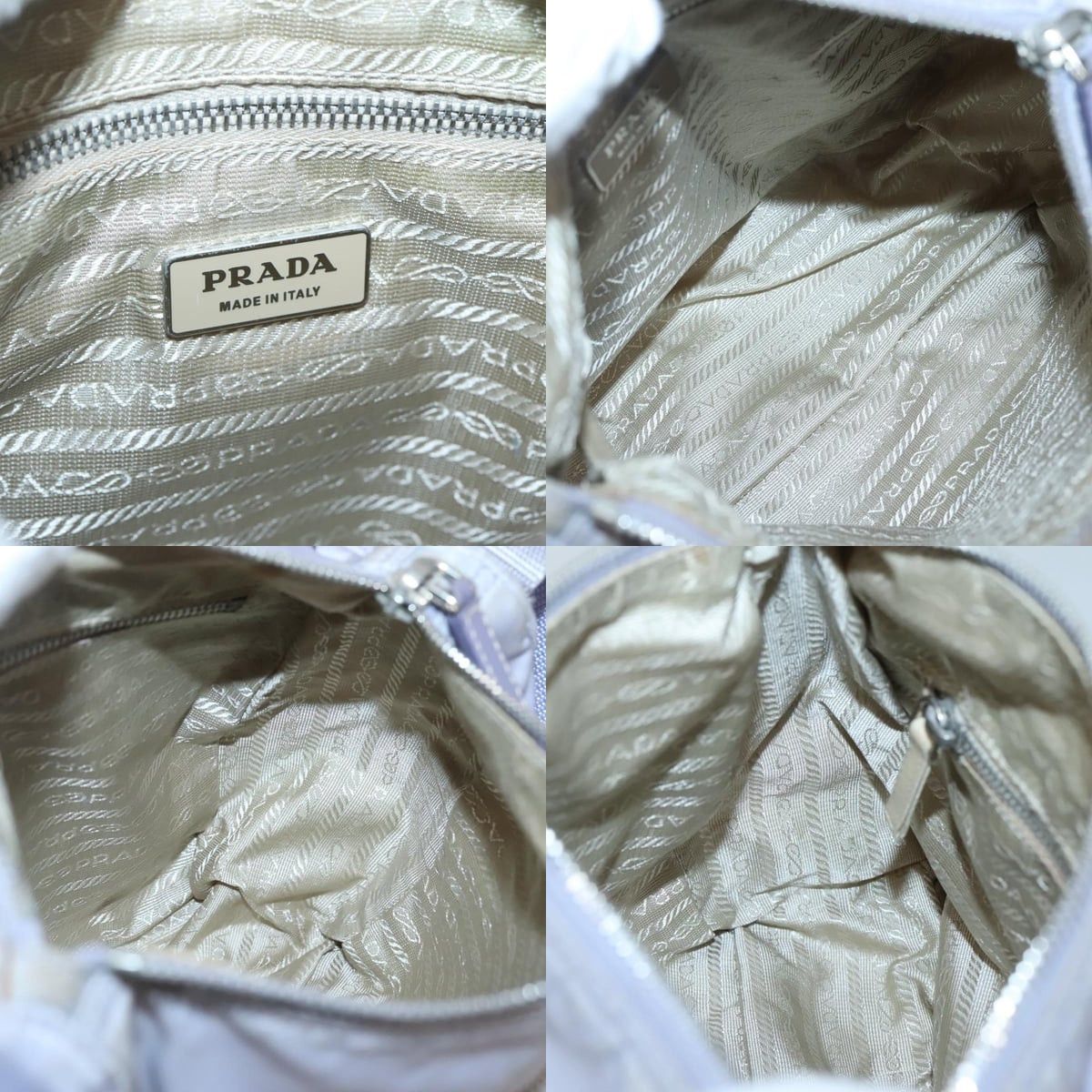 Prada PRADA Shoulder Bag Nylon Purple Silver Size ONE SIZE - 12 Thumbnail