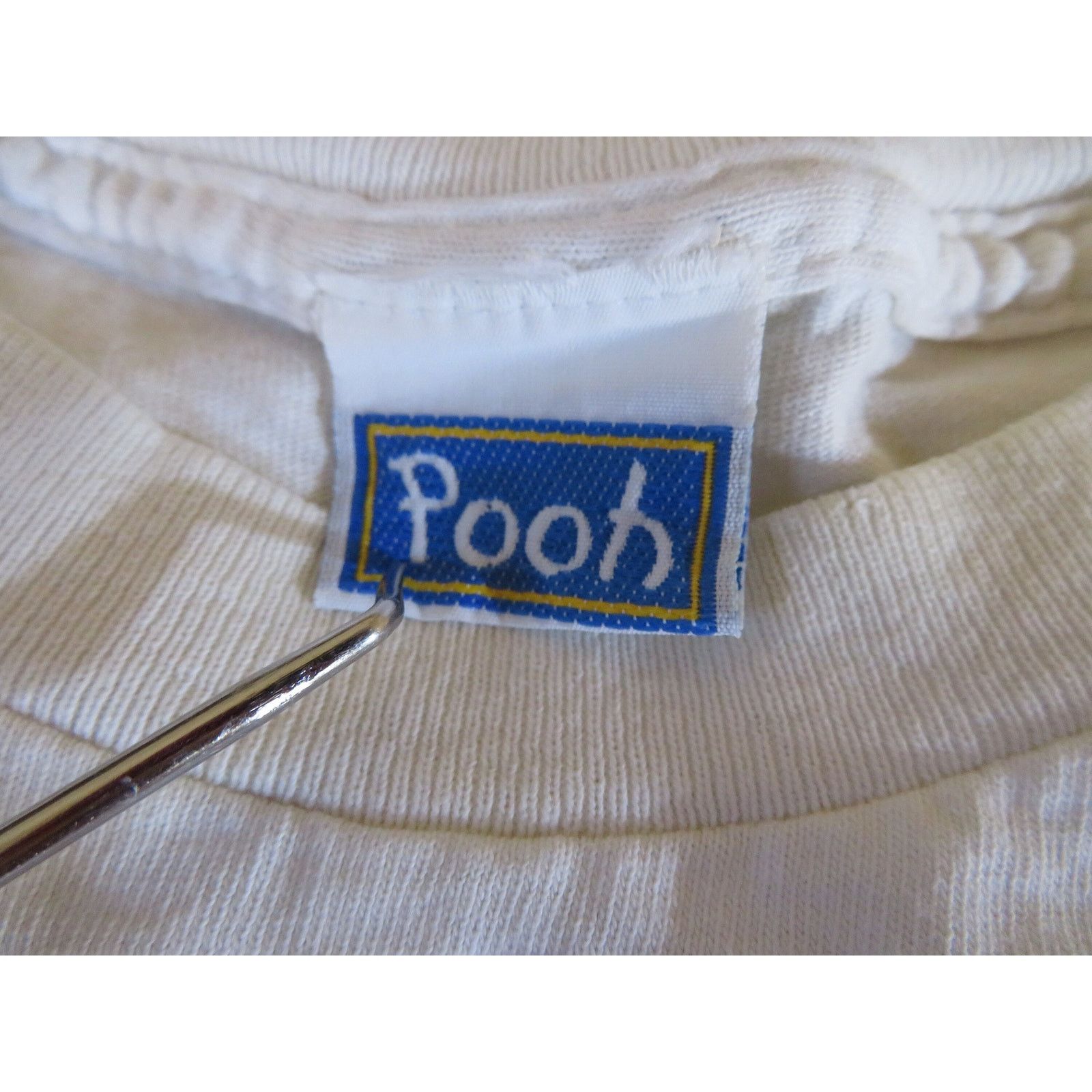 Other Winnie The Pooh T-Shirt, Disney, White Black Sz XL 1990s Size US XL / EU 56 / 4 - 4 Thumbnail