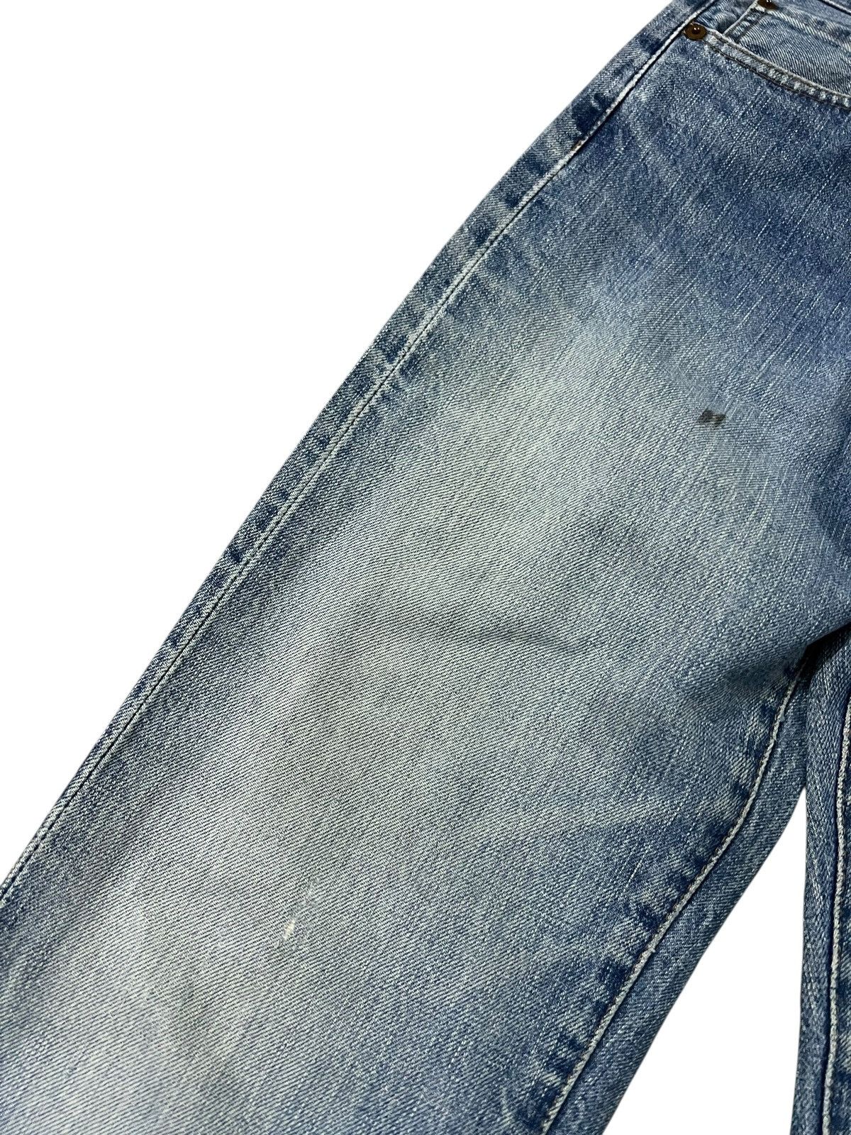 Levi's Vintage Levis 502 Big E Selvedge Faded Distressed Jean Size US 28 / EU 44 - 5 Thumbnail