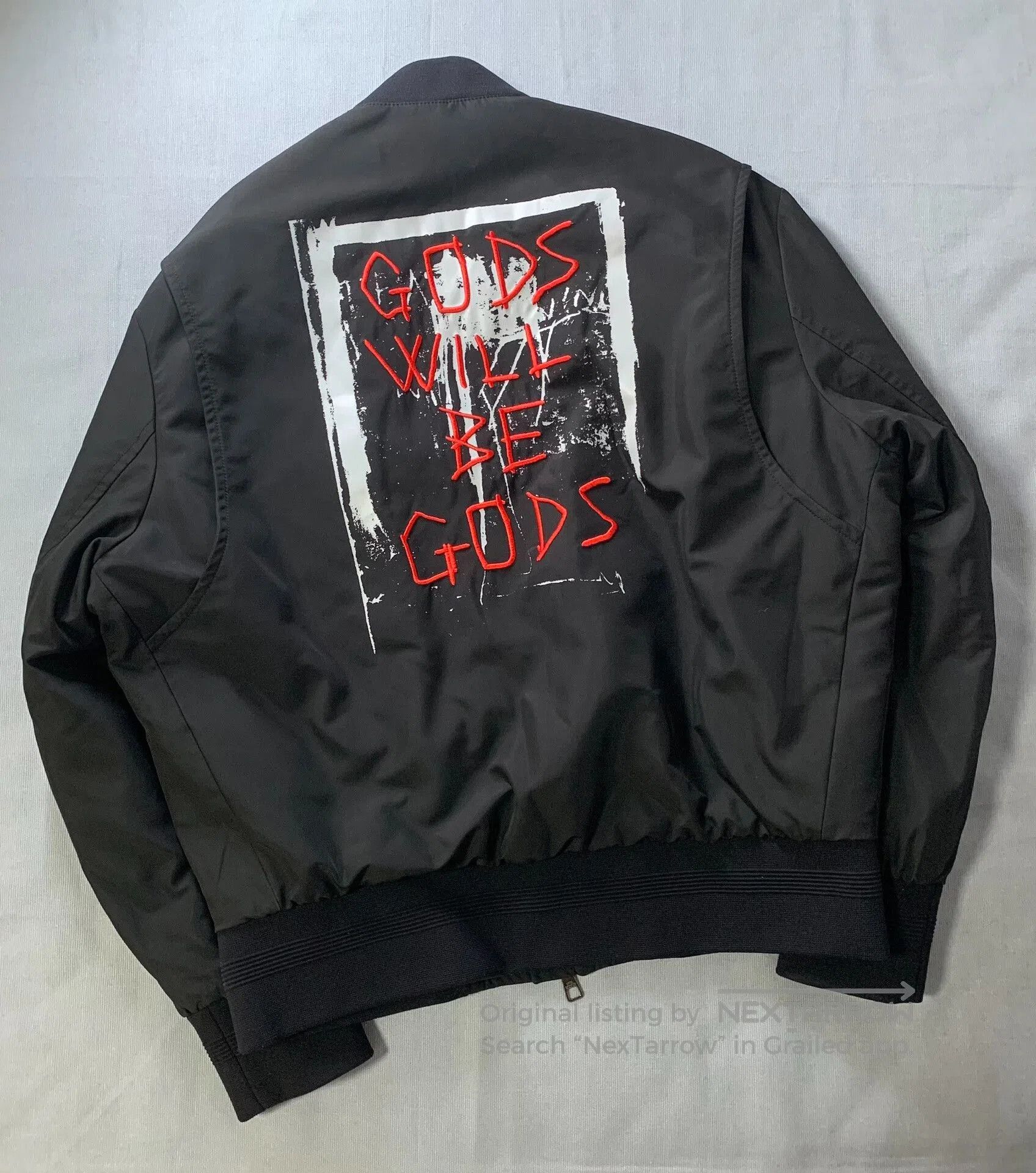 Neil Barrett Neil Barrett MA1 Embroidered Baseball Jacket. Size US L / EU 52-54 / 3 - 1 Thumbnail