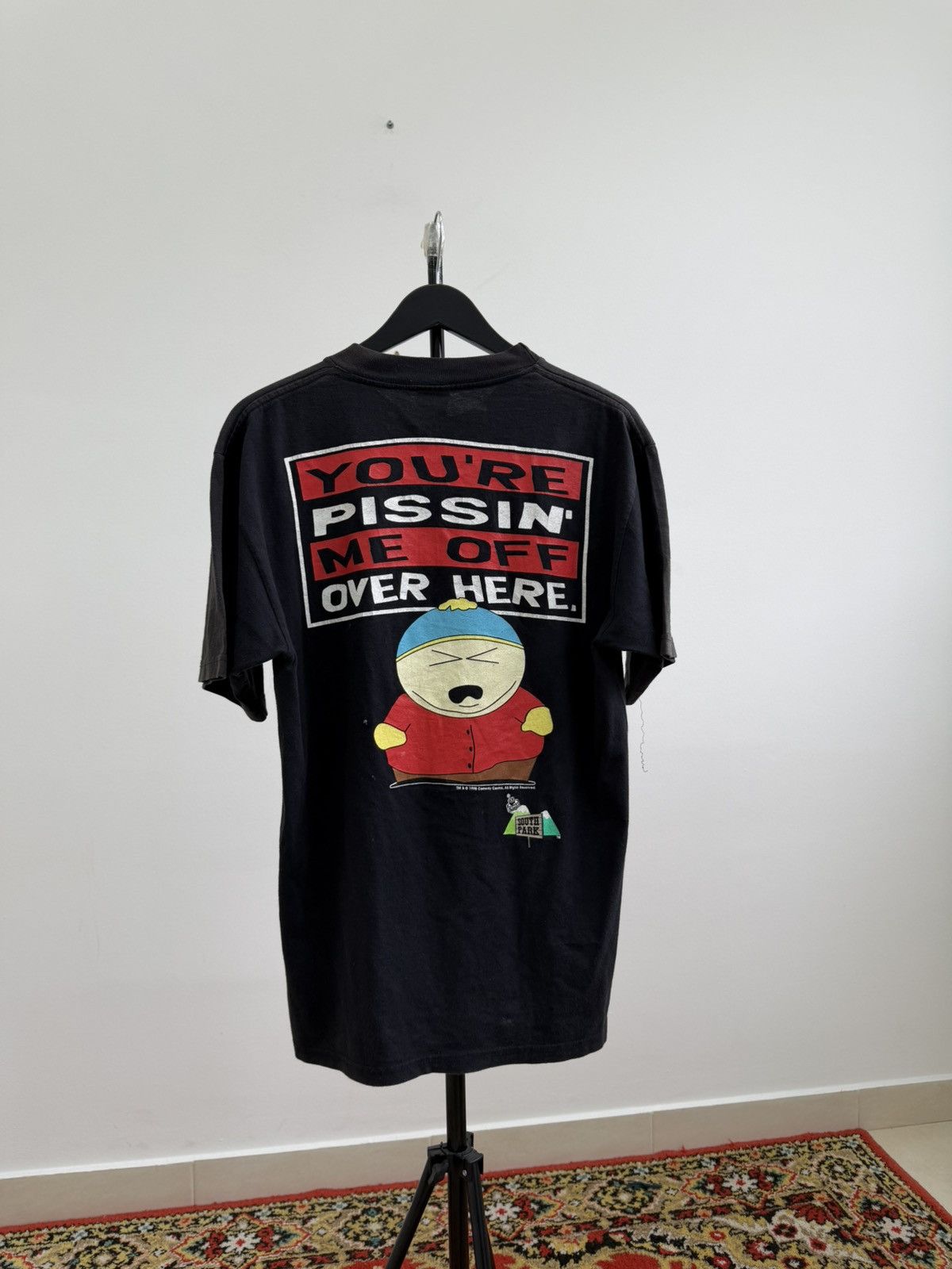 Band Tees Vintage 1998 Cartman South Park T-Shirt Size US M / EU 48-50 / 2 - 2 Thumbnail