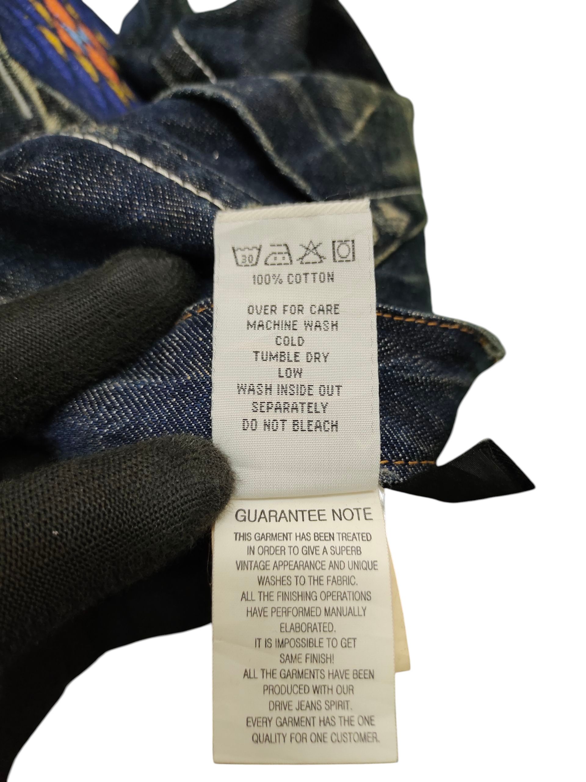 Tornado Mart Flare Jeans Drive Jeans Navajo Embroidered Bootcut Low Rise Size 26" / US 2 / IT 38 - 12 Thumbnail