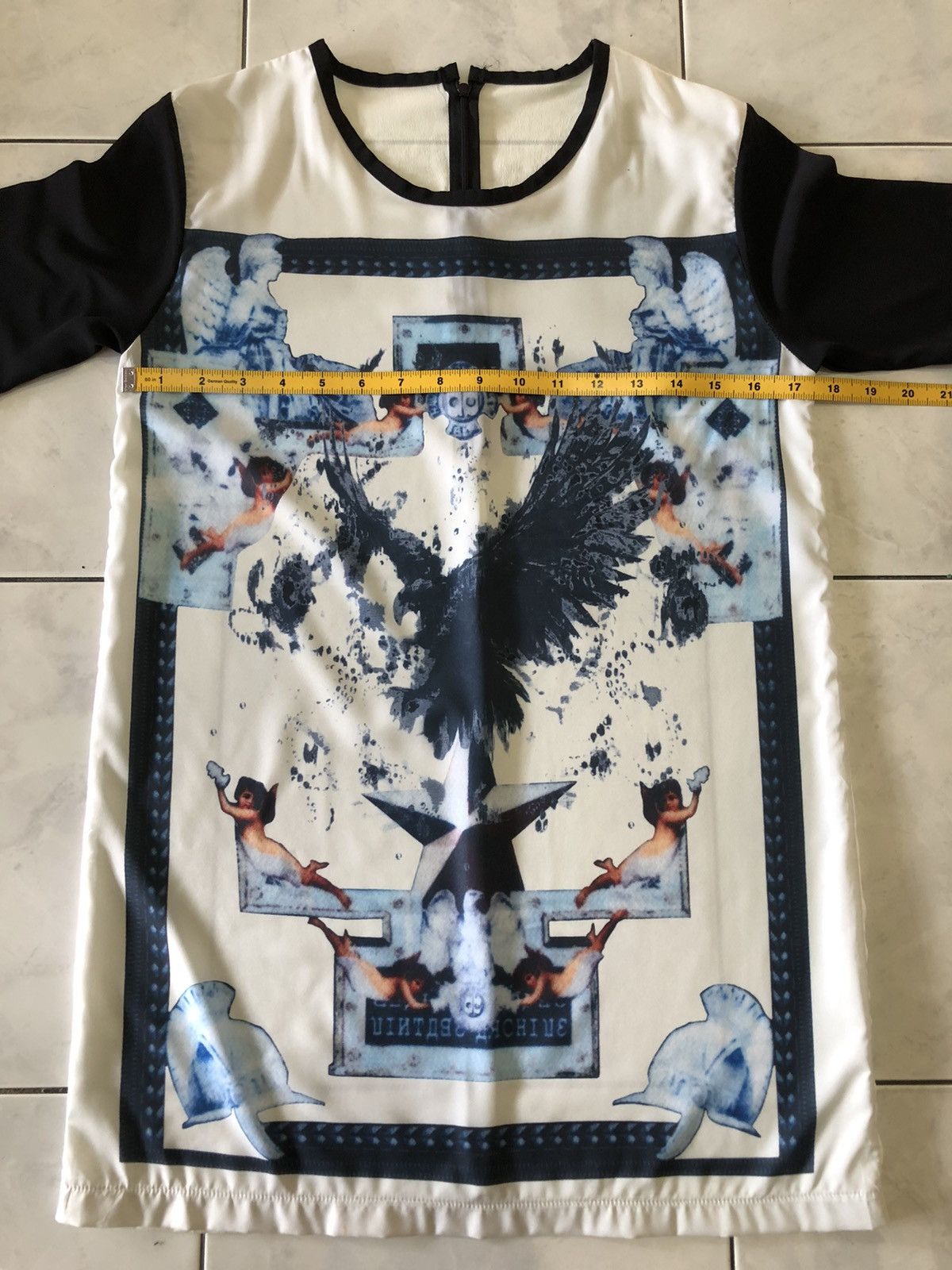 Vintage Cupid Angel & Black Eagle Vintage Archive Luxury Look Hedon Size M / US 6-8 / IT 42-44 - 18 Thumbnail