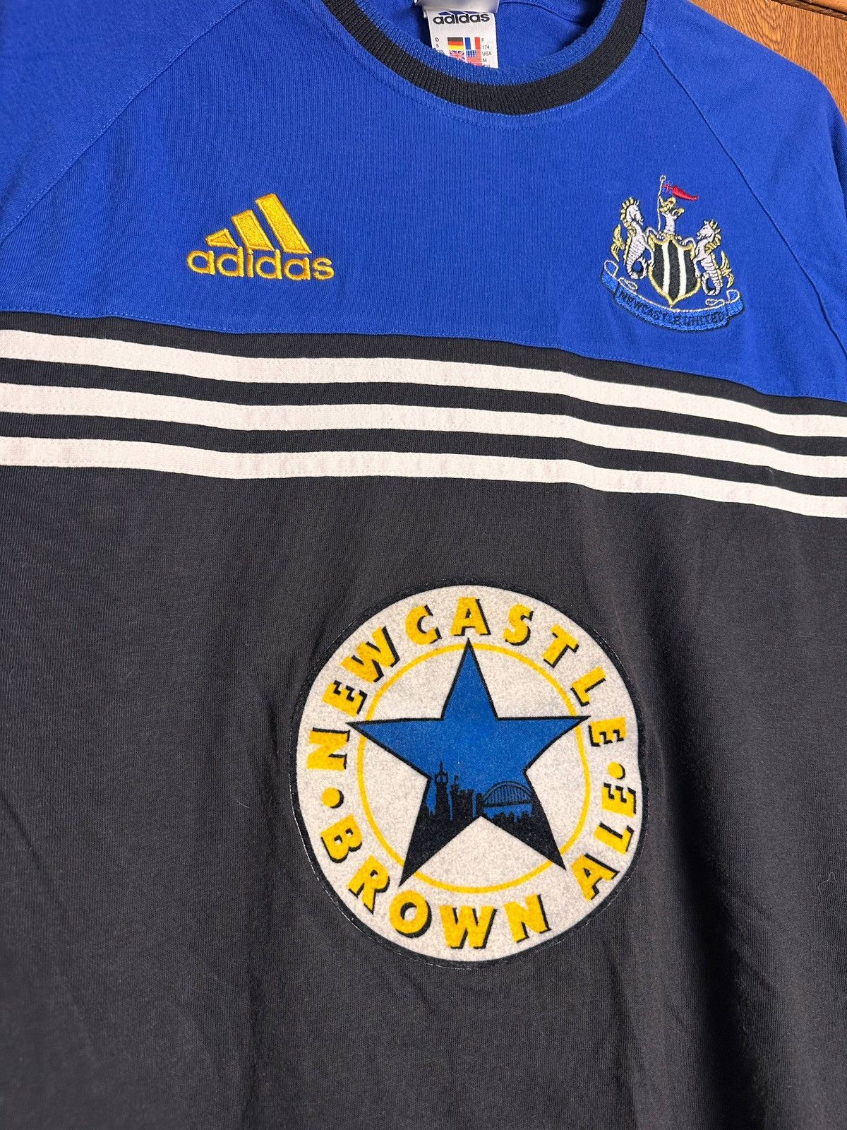Adidas Rare Adidas Newcastle United 1998/1999 Training T-Shirt Size US M / EU 48-50 / 2 - 3 Thumbnail