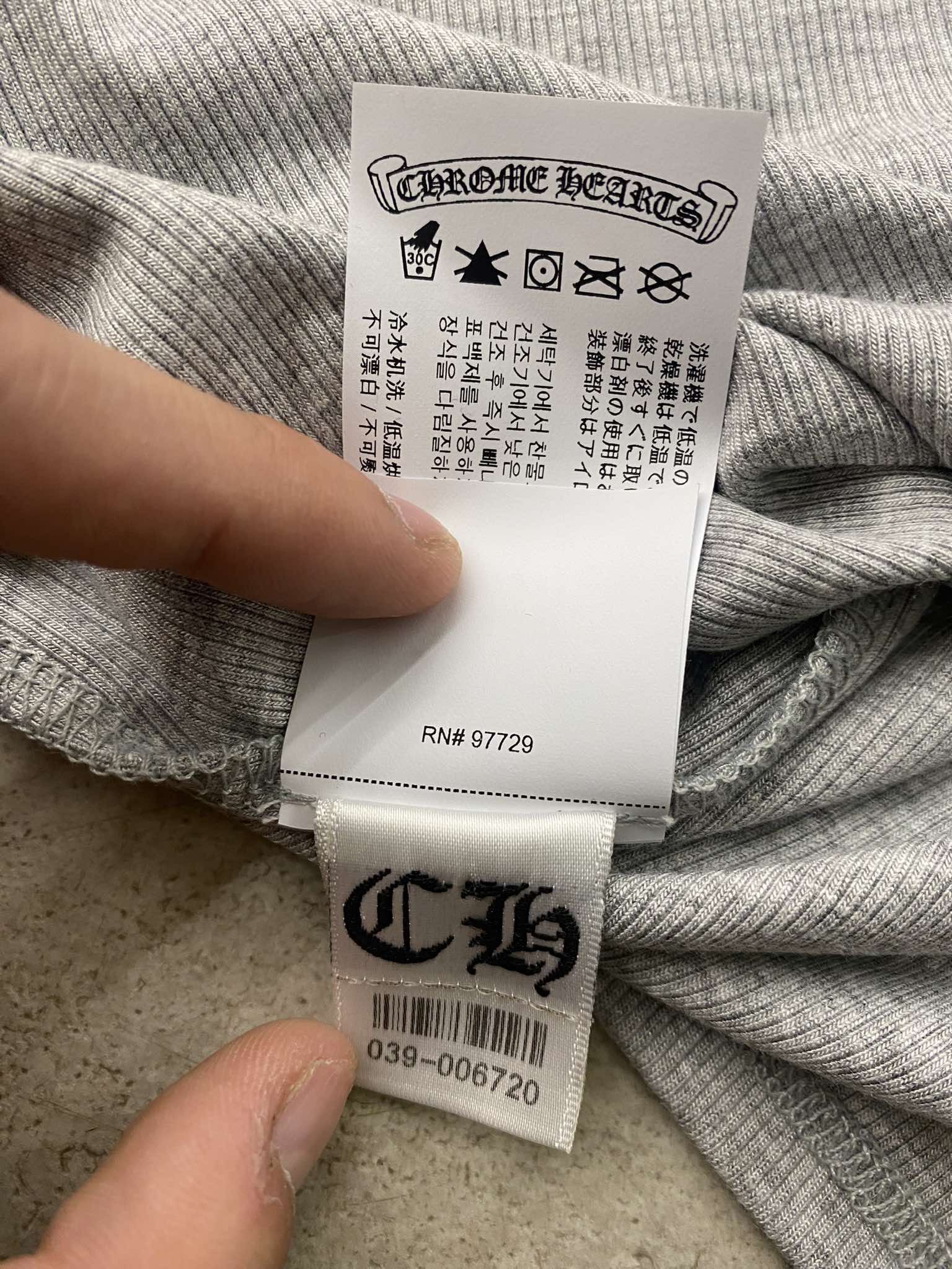 Chrome Hearts CHROME HEARTS Bad Seed CH Embroidered Grey Long Sleeve Size M / US 6-8 / IT 42-44 - 8 Thumbnail