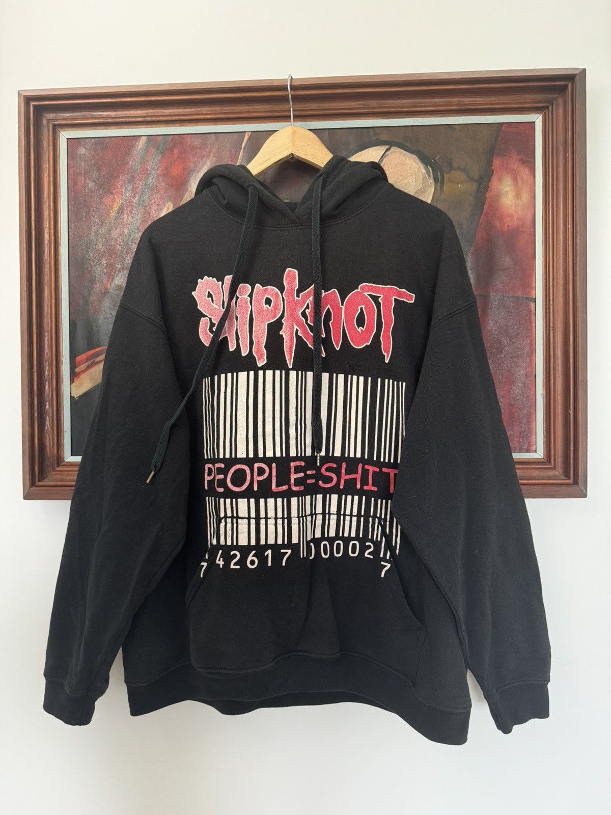 Band Tees Slipknot Vintage Band Hoodie Rare Print Metal People Shit Size US L / EU 52-54 / 3 - 1 Thumbnail